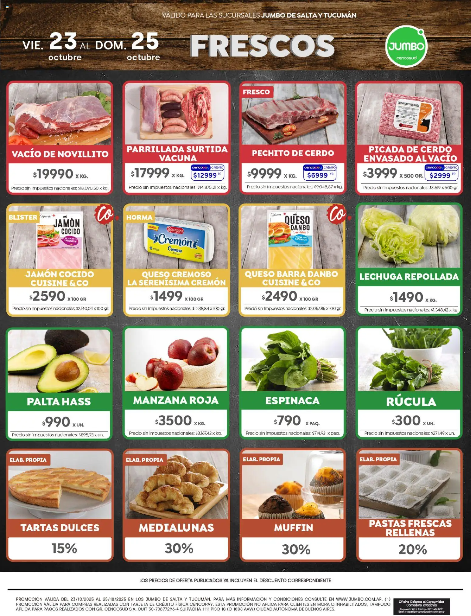 Jumbo - Ofertas | Salta & Tucumán │ válido desde el 23/10/2026 | Página: 8
