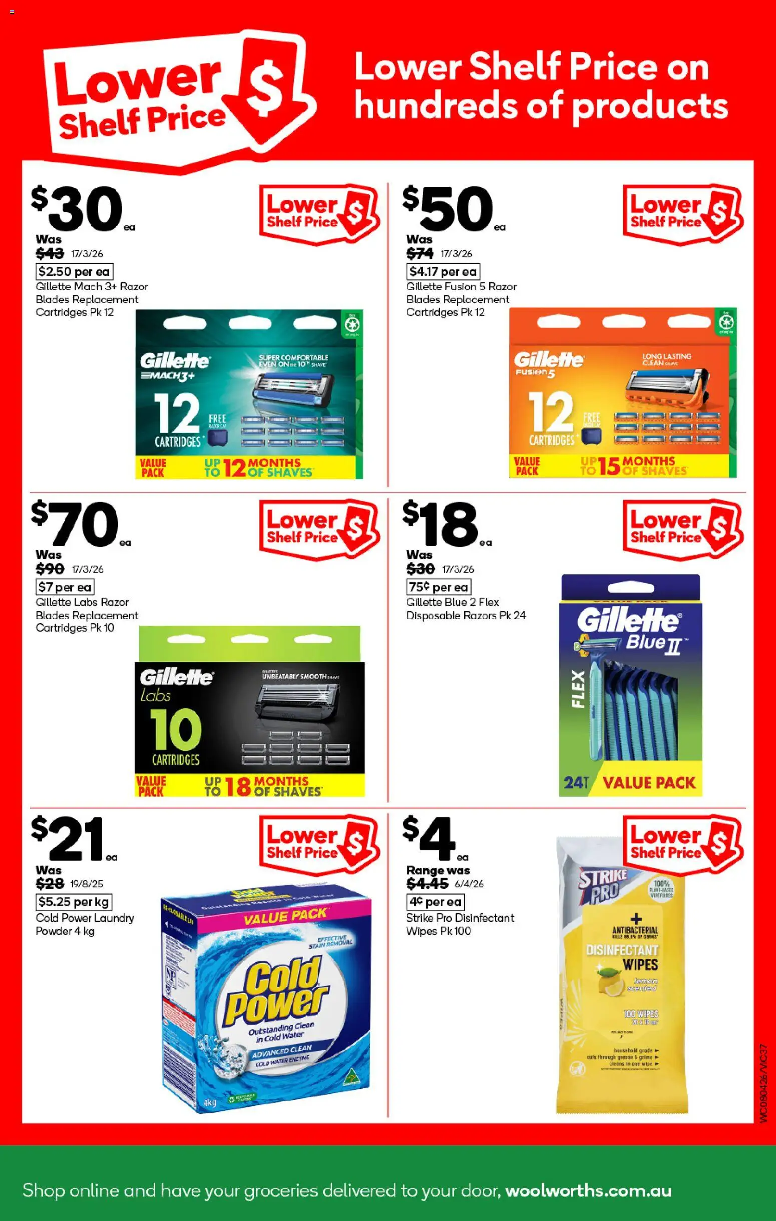 Woolworths catalogue - valid from 08.04.2026 | Page: 37 | Products: Shelf, Household, Powder, Laundry