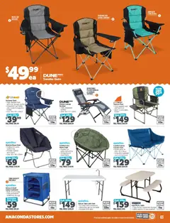 Preview of Anaconda catalogue - valid from 24/08/2026 | Page: 3 | Products: Sink, Powder, Magazine, Chairs