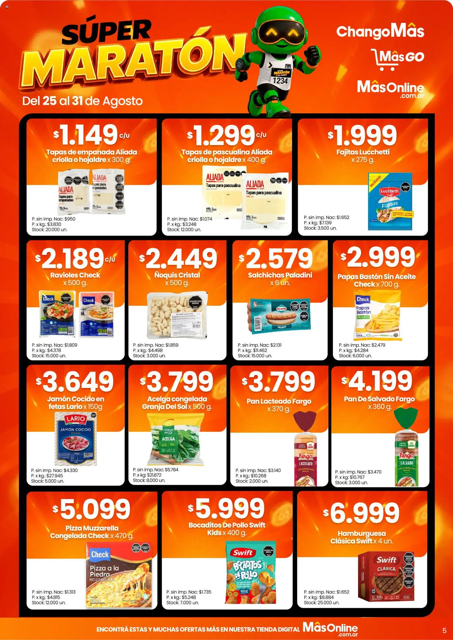 Changomas ofertas │ válido desde el 25/08/2026 | Página: 5