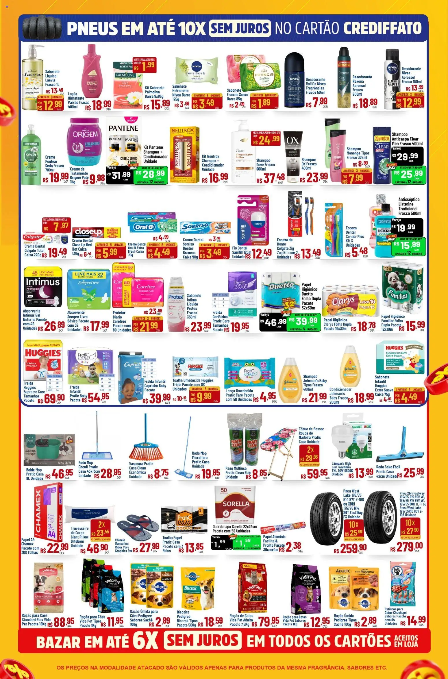 Max Atacadista Folheto - válido de 20/08/2026 | Página: 7 | Produtos: Condicionador, Fita, Rexona, Tábua