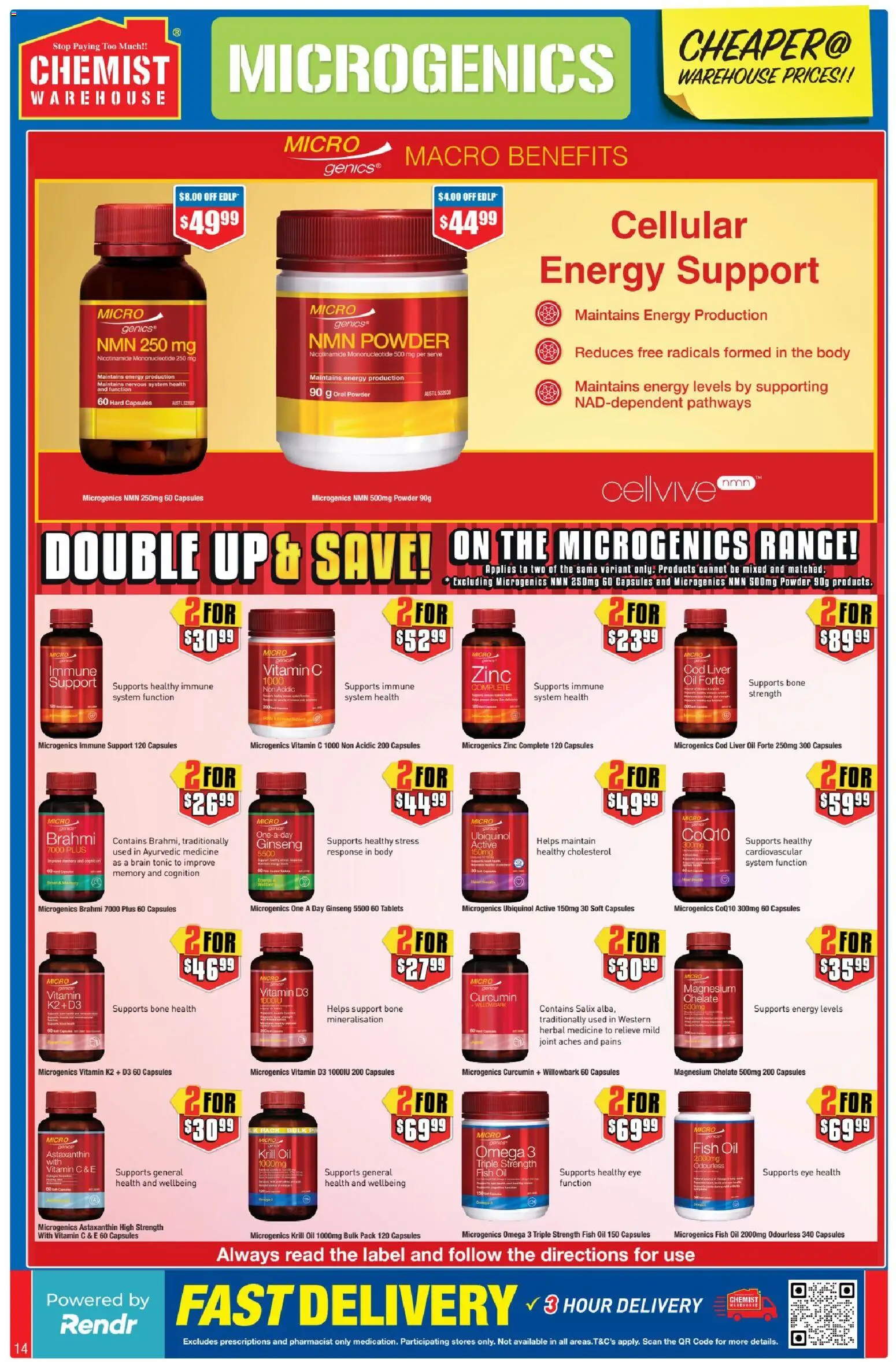 Chemist Warehouse catalogue - valid from 28.05.2026 | Page: 14 | Products: Powder, Fish, Fish oil, Tablets
