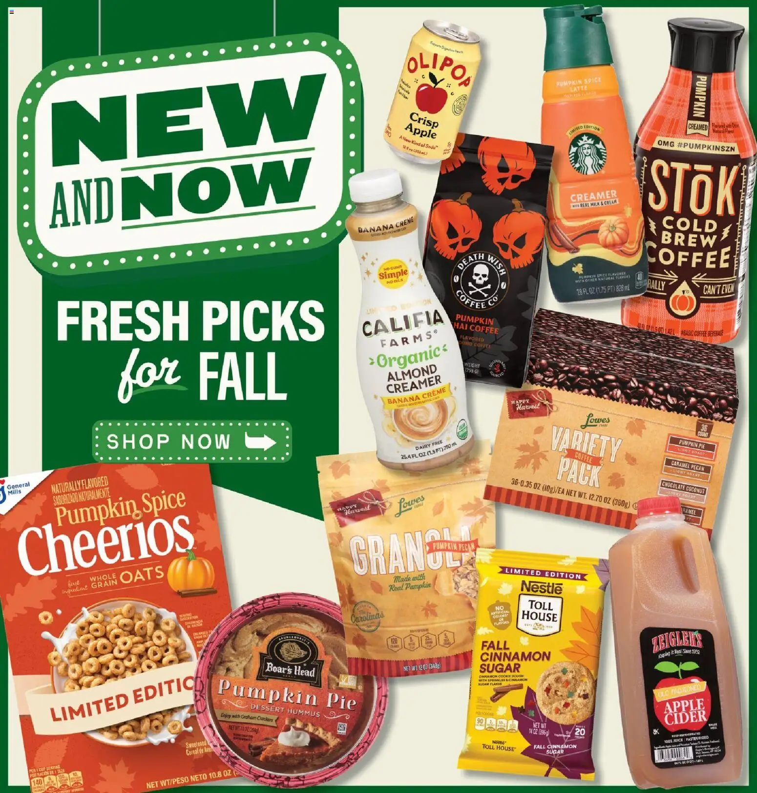 Lowes Foods Weekly Ad - valid from 09/16/2026 | Page: 5 | Products: Juice, Cream, Sugar, Dough