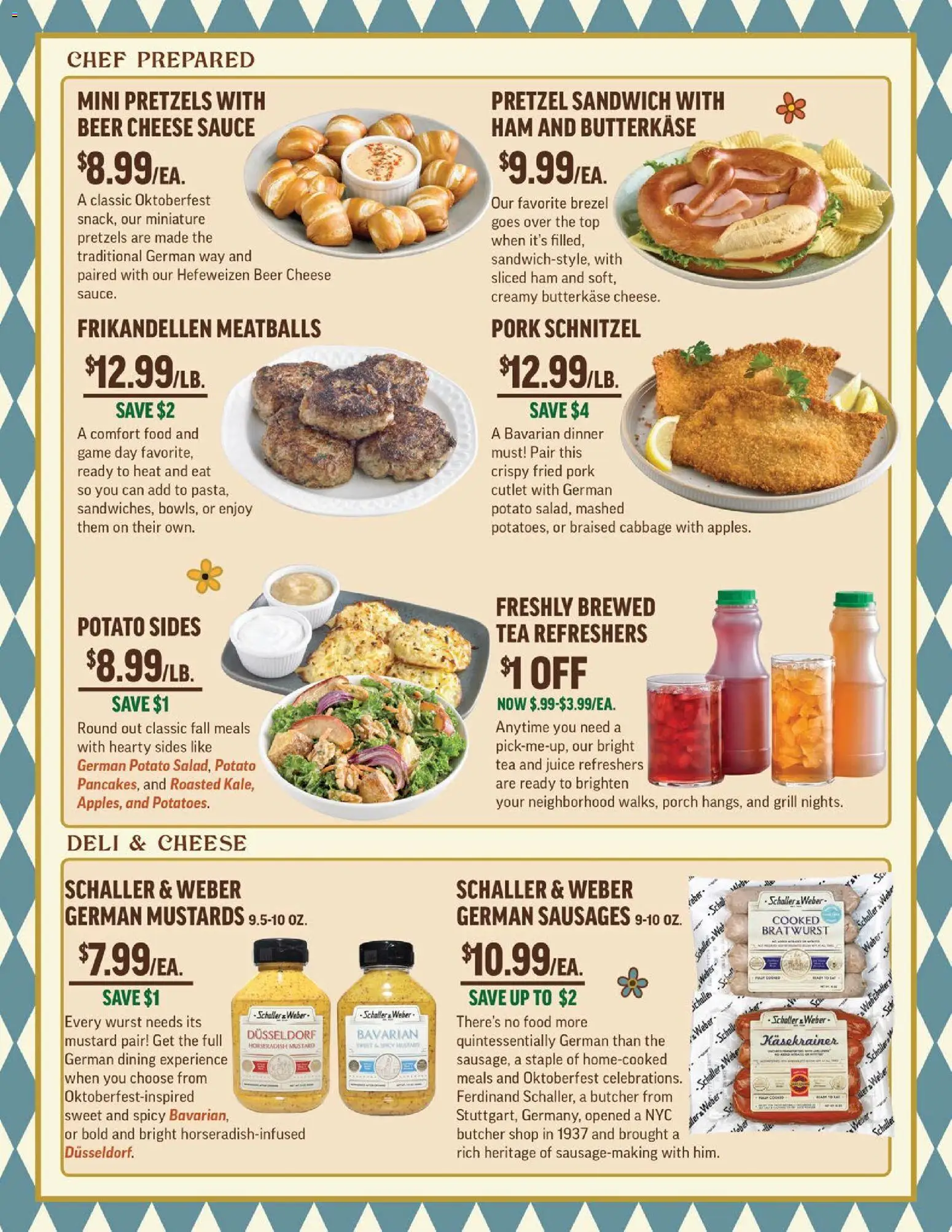Central Market Weekly Ad - valid from 09/09/2026 | Page: 7 | Products: Ham, Pork, Tea, Grill