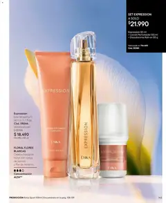 Catálogo Ésika Campaña 15 válido desde el 06.09.2026 | Página: 145 | Productos: Loción, Flores, Antitranspirante, Crema