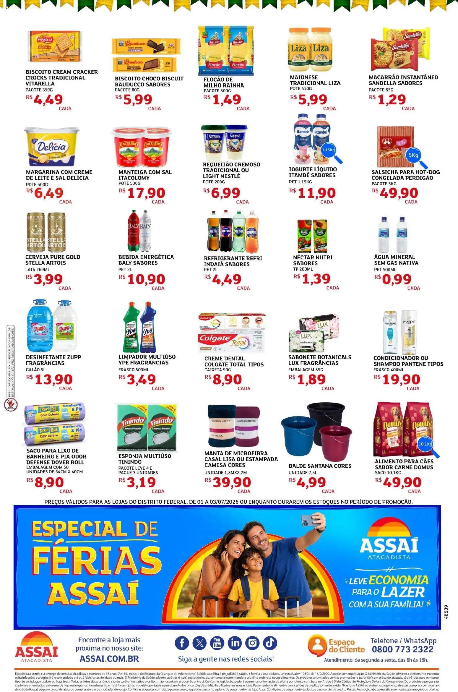 Assaí Atacadista Folheto - válido de 01/07/2026 | Página: 2