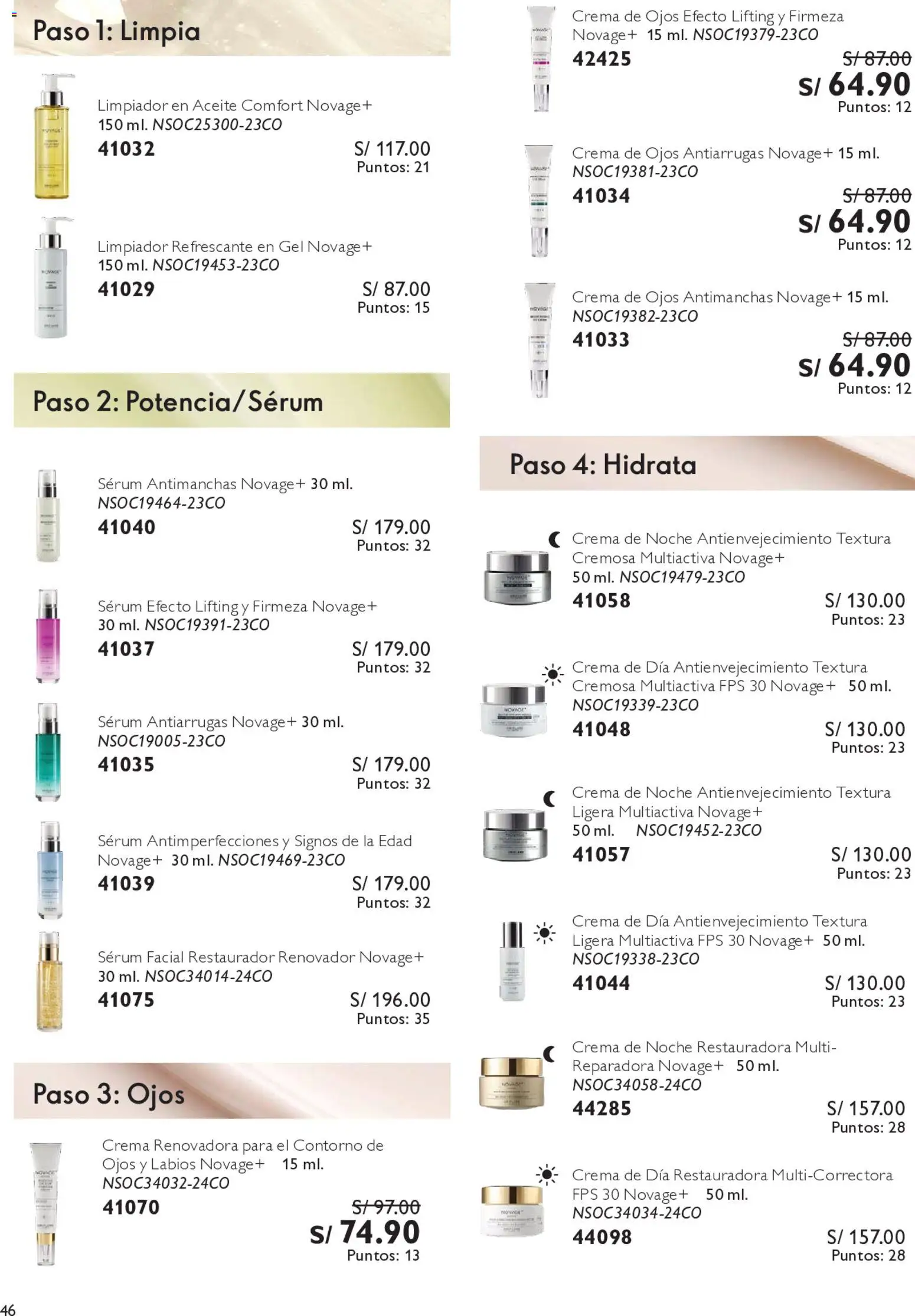 Catálogo Oriflame válido desde 09.05.2026 | Página: 48 | Productos: Aceite, Crema