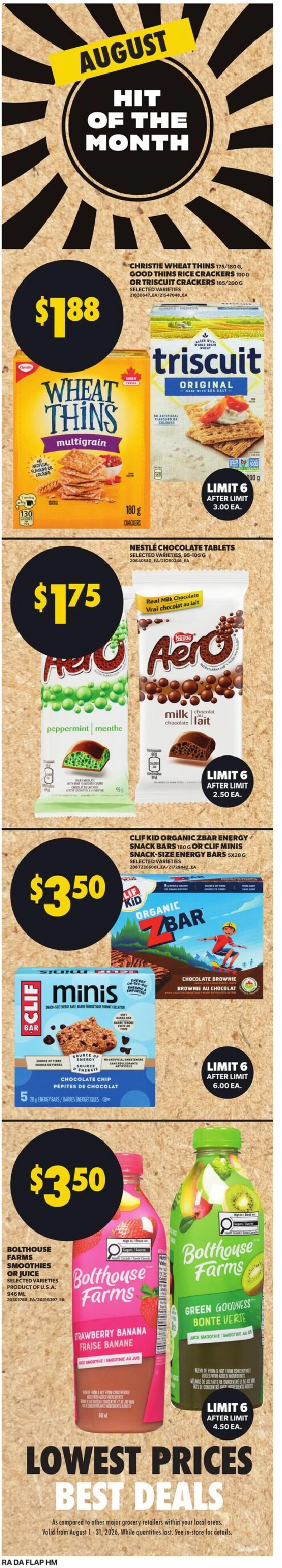 Atlantic Superstore flyer valid from Aug 13, 2026 | Page: 7