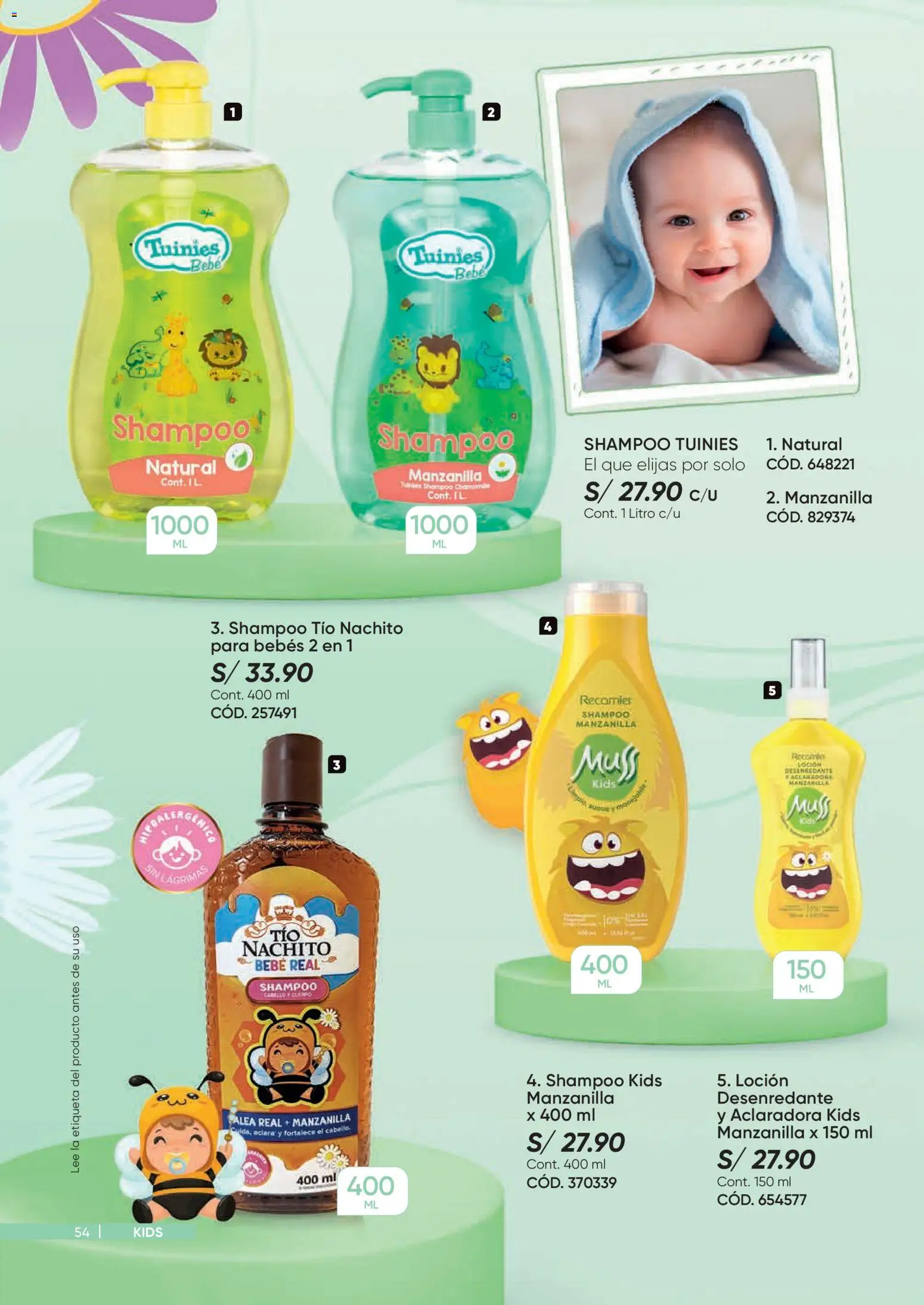 Catálogo Azzorti válido desde 09/03/2026 | Página: 54 | Productos: Shampoo