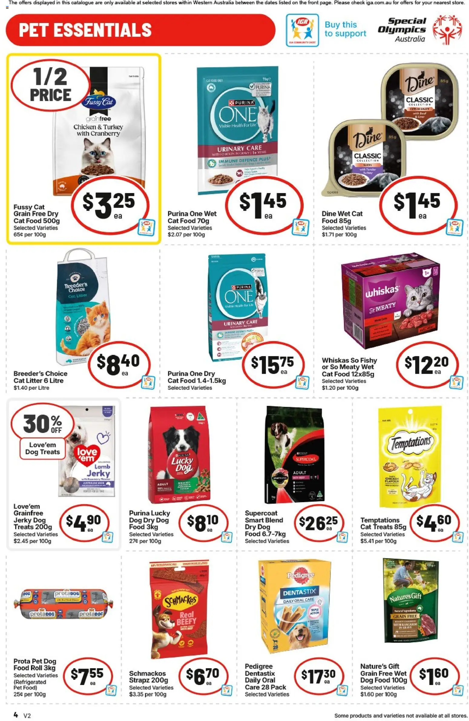 IGA catalogue - valid from 06.05.2026 | Page: 5 | Products: Chicken, Lamb, Dog food, Turkey