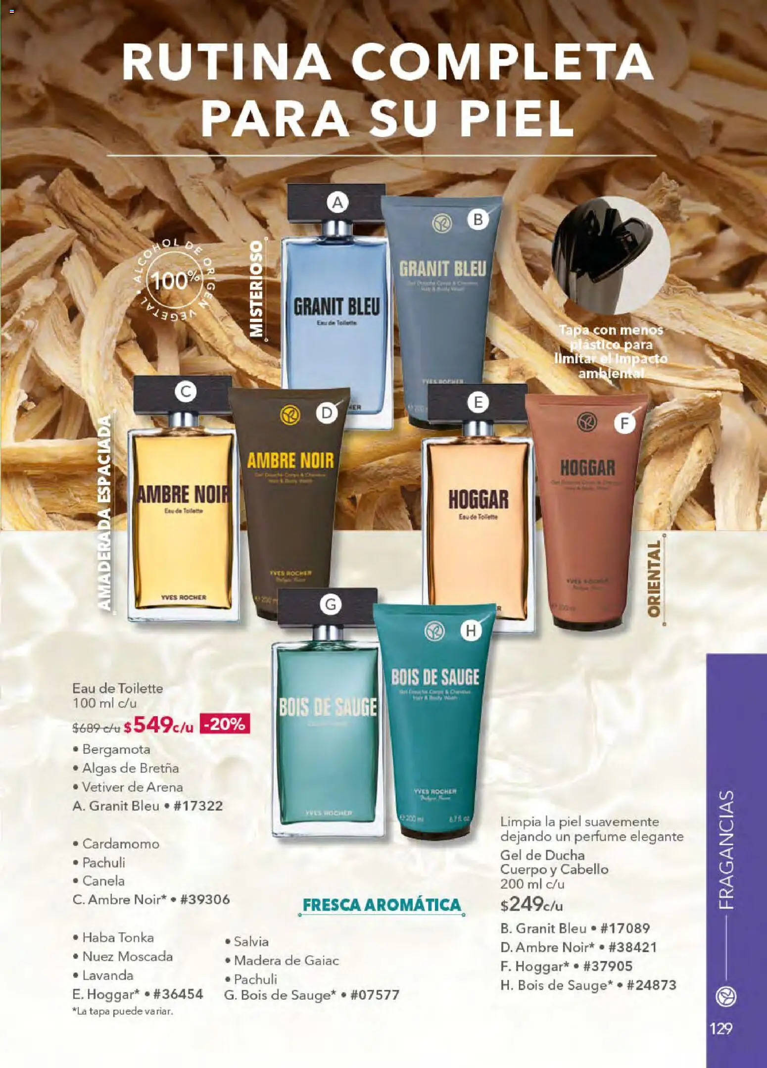 Nuevas ofertas de Yves Rocher válidas en toda la República Mexicana desde el 21.04.2026. ¡Encuentra las mejores ofertas en Yves Rocher campaña 6 2026! | Página: 131 | Productos: Nuez, Perfume, Eau de toilette, Gel de ducha