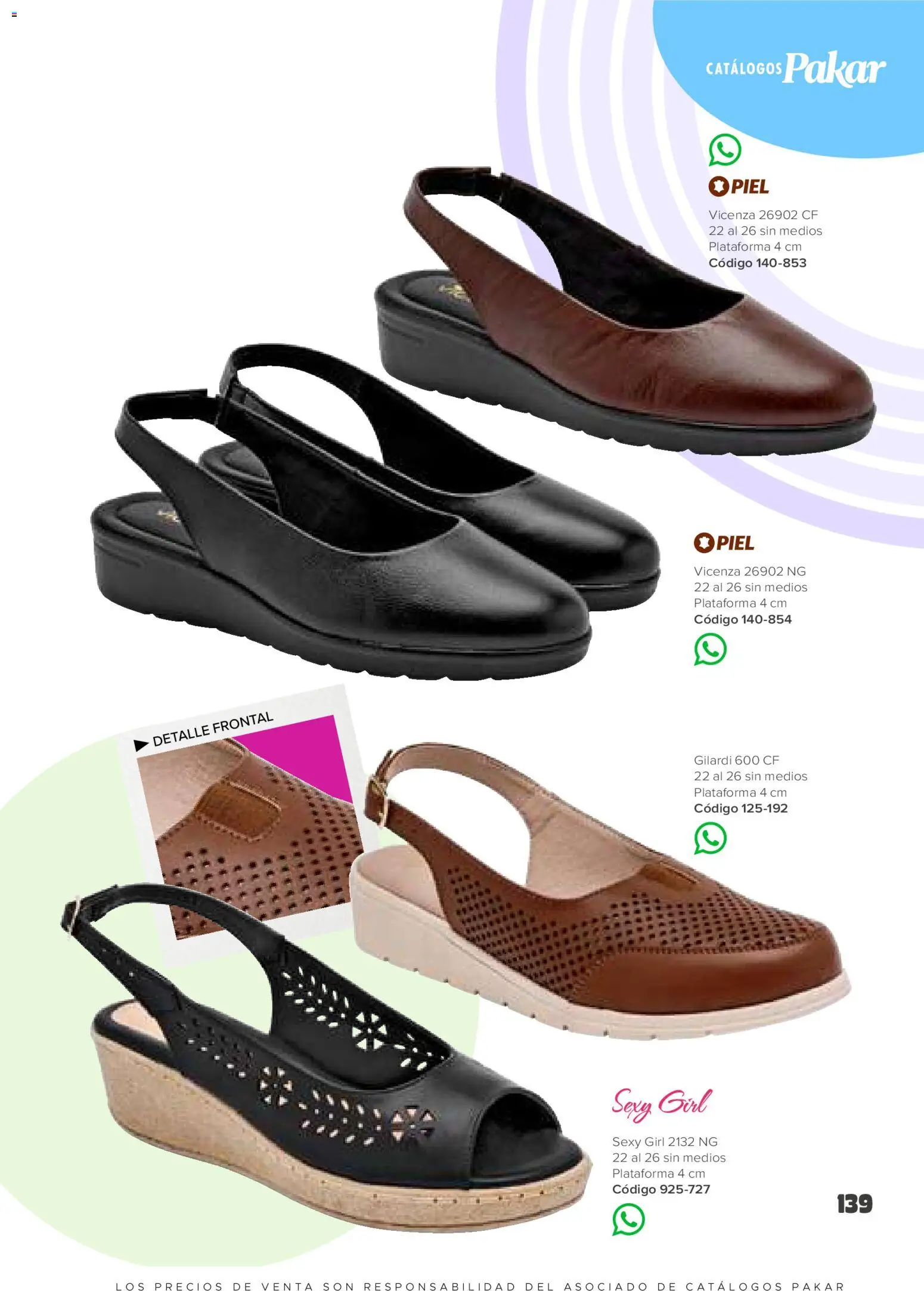 Shoes Collection PAKAR catálogo 2026 PDF (Julio) — page 138