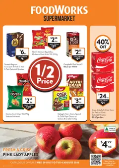 Preview of Foodworks catalogue - valid from 29/07/2026