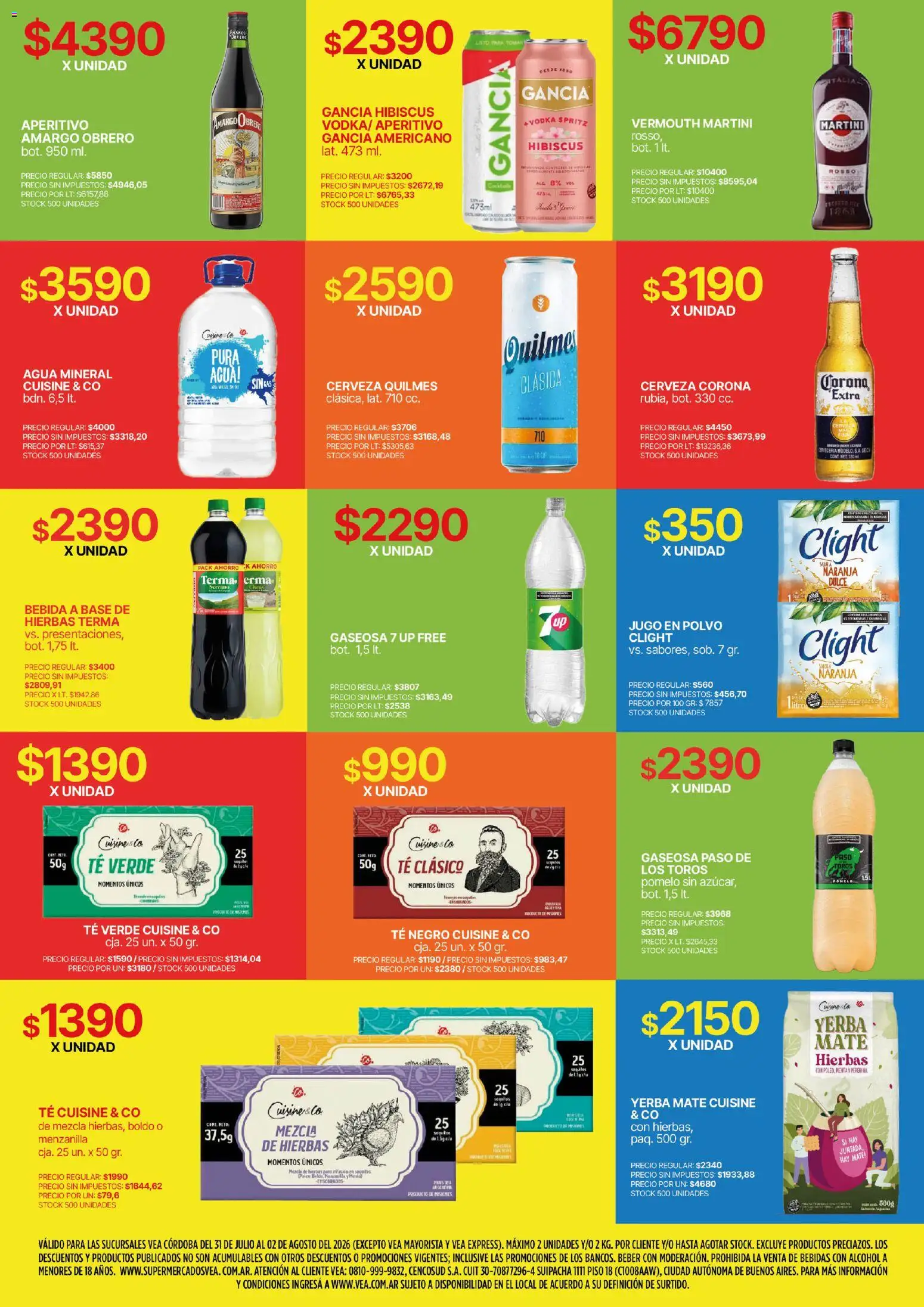 Vea - Fin de semana de ahorro | Córdoba │ válido desde el 31/07/2026 | Página: 7