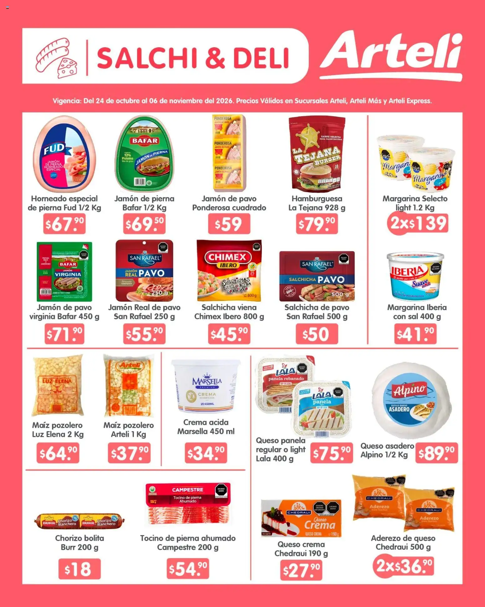 Nuevas ofertas de Arteli válidas en toda la República Mexicana desde el 24/10/2026. ¡Encuentra las mejores ofertas en Arteli folleto Quincenal! | Página: 5