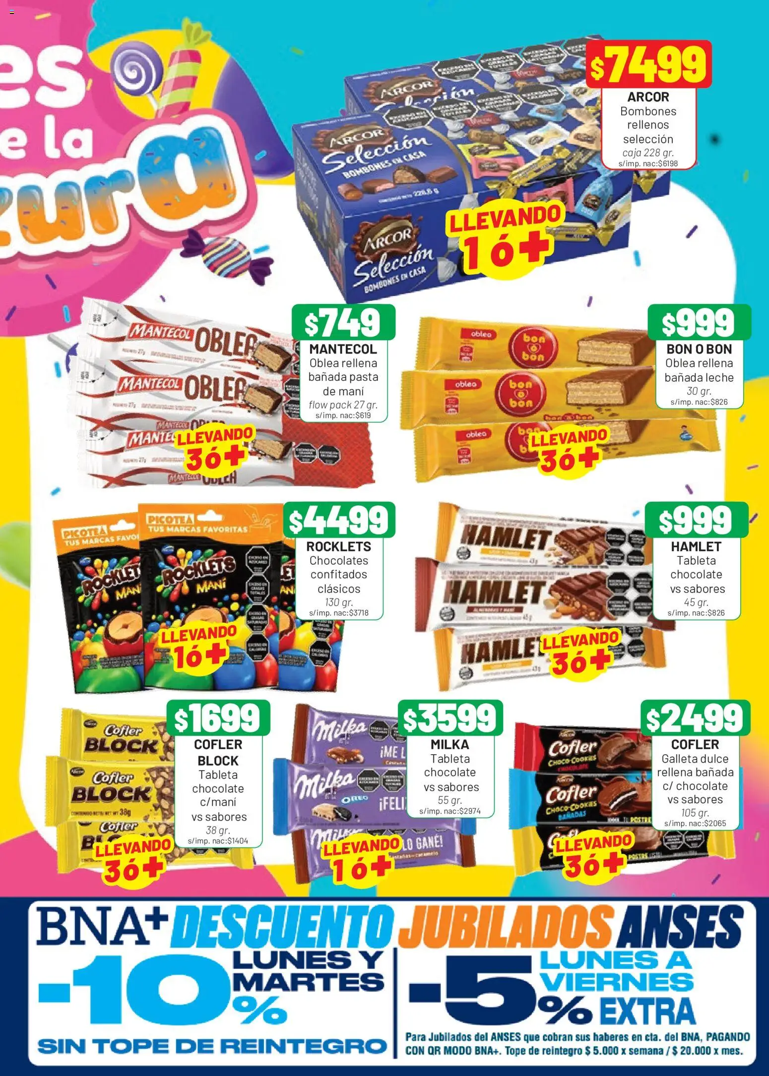 Almacor catálogo │ válido desde el 23/07/2026 | Página: 5 | Productos: Tableta, Bombones, Caja, Mani