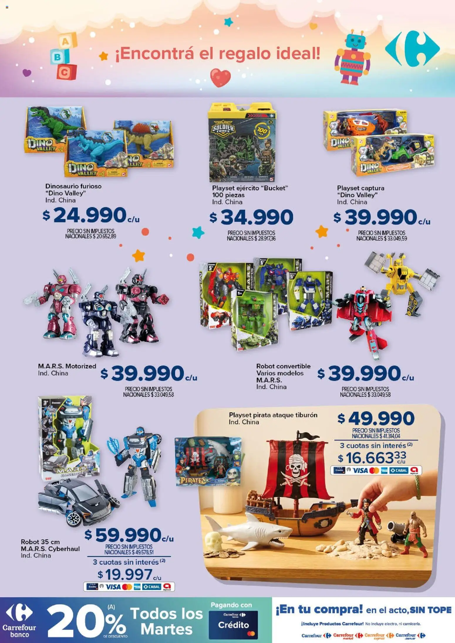 Carrefour - Dia de la Niñez │ válido desde el 23/07/2026 | Página: 17 | Productos: Robot