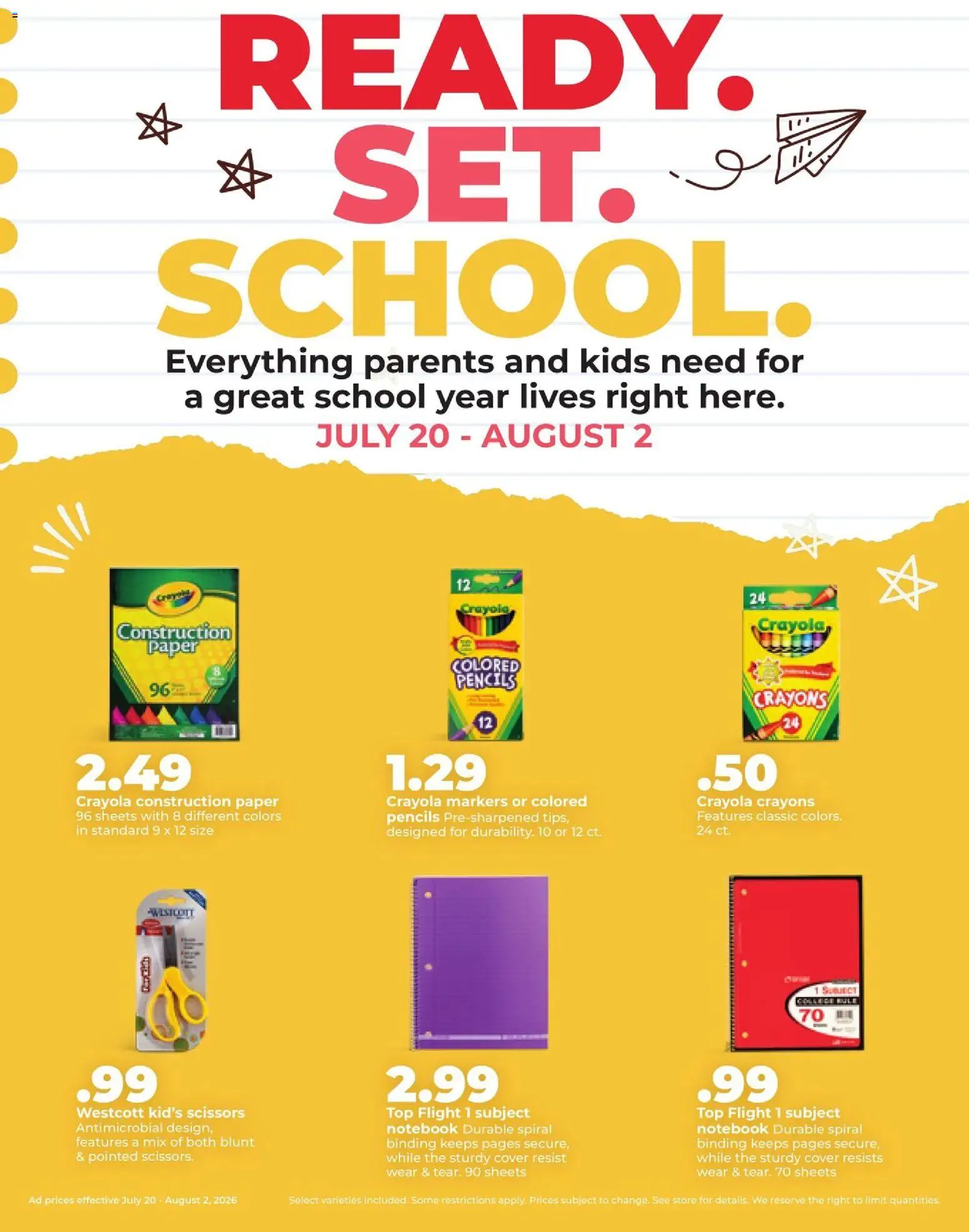HyVee Weekly Ad - valid from 07/20/2026 | Page: 37 | Products: Notebook