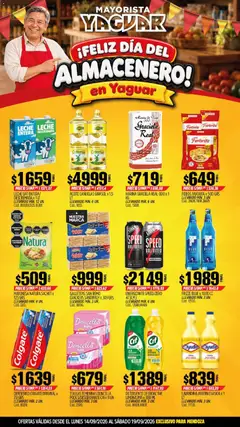 Vista previa Yaguar - Oferta Semanal Mendoza válido desde el 14/09/2026