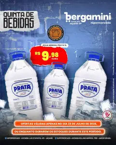 Supermercado Bergamini ofertas Quinta de Bebidas - Pré-Visualização do folheto da loja Supermercado Bergamini, válido de 23/07/2026 | Página: 12