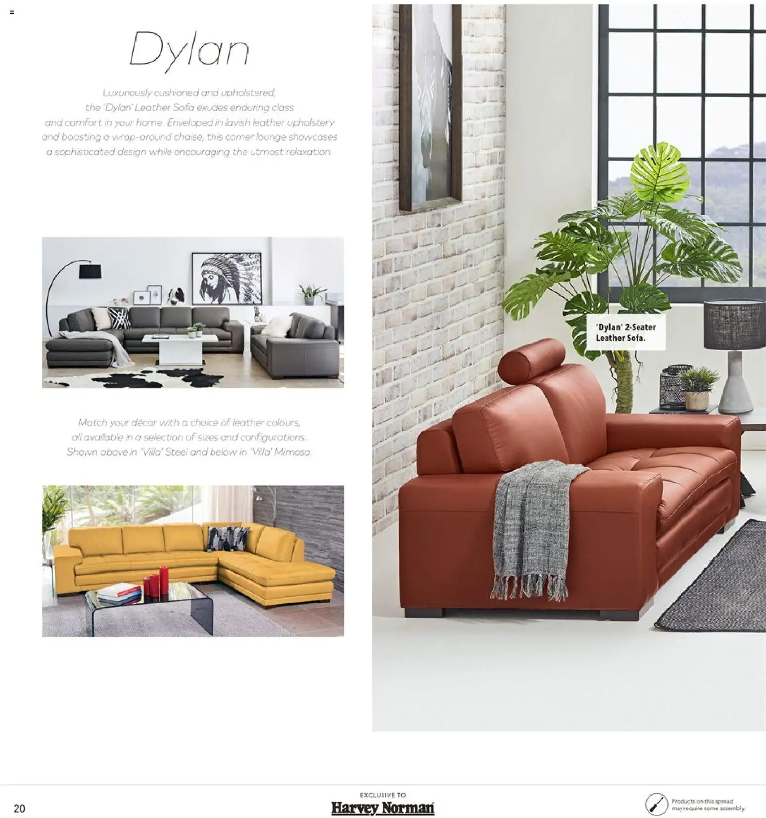 Harvey Norman catalogue - valid from 12.02.2026 | Page: 20 | Products: Sofa, Decor