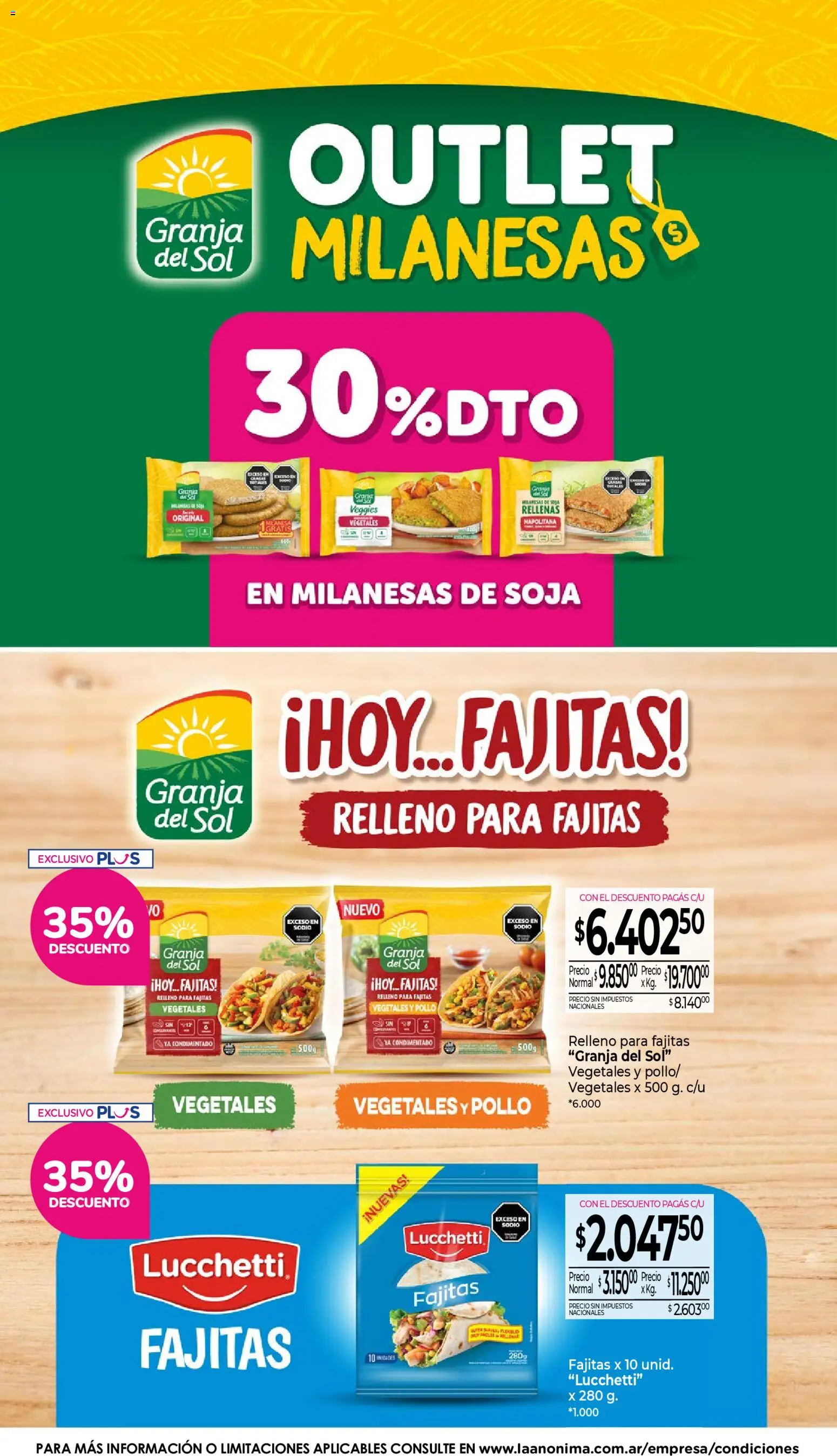 La Anonima catálogo │ válido desde el 23.04.2026 | Página: 20 | Productos: Pollo