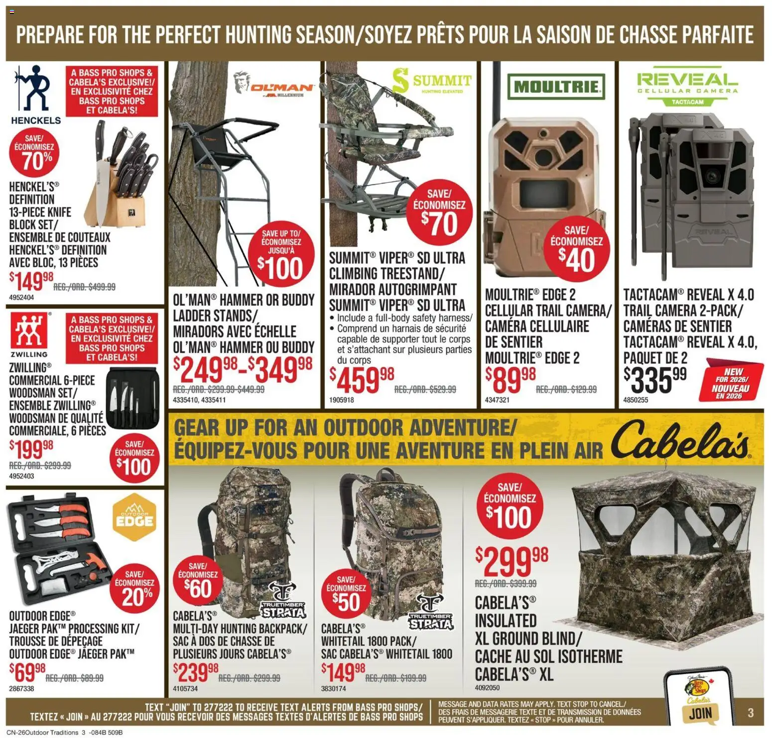 Cabelas flyer valid from Sep 24, 2026 | Page: 3