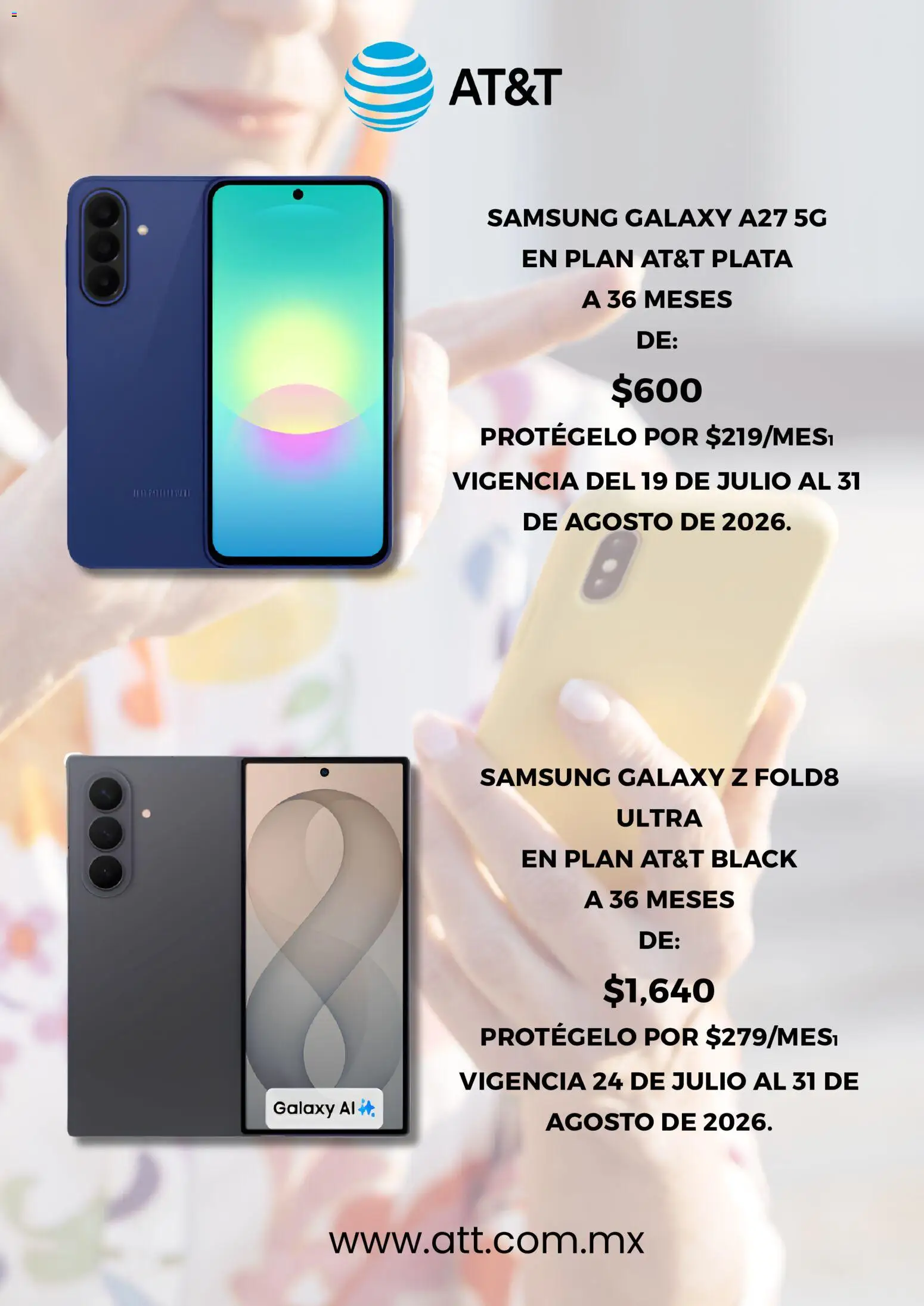 Nuevas ofertas de AT&T válidas en toda la República Mexicana desde el 19/07/2026. ¡Encuentra las mejores ofertas en AT&T catálogo! | Página: 5