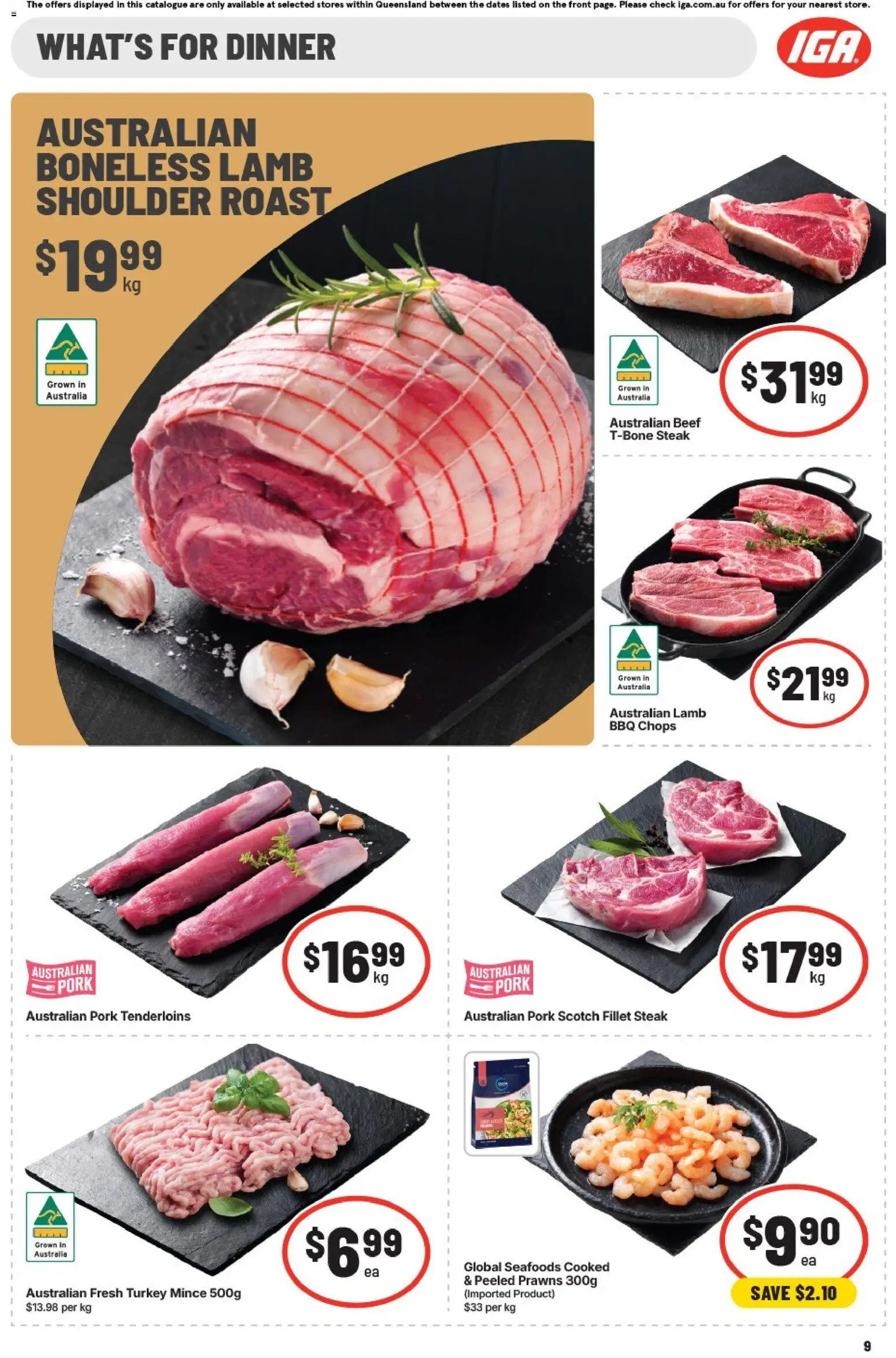 IGA catalogue - valid from 20.05.2026 | Page: 12 | Products: Pork, Lamb, Steak, Scotch