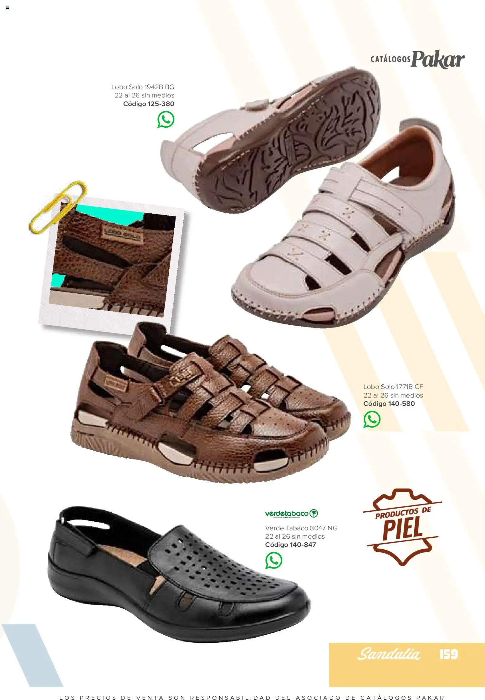 Nuevas ofertas de SC Pakar válidas en toda la República Mexicana desde el 30/01/2026. ¡Encuentra las mejores ofertas en SC Pakar catálogo Primavera / Verano! | Página: 159