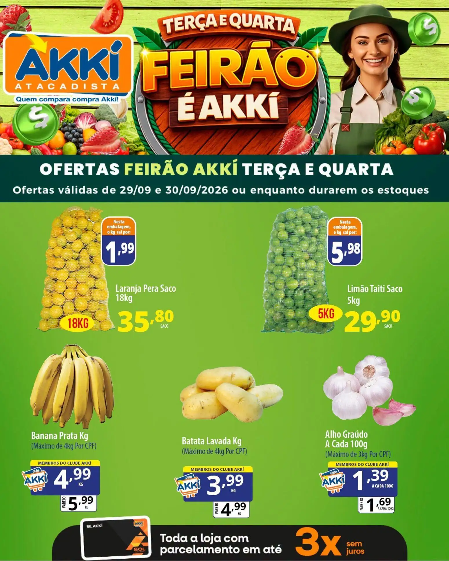 Akki Atacadista Folheto - válido de 29/09/2026 | Página: 1