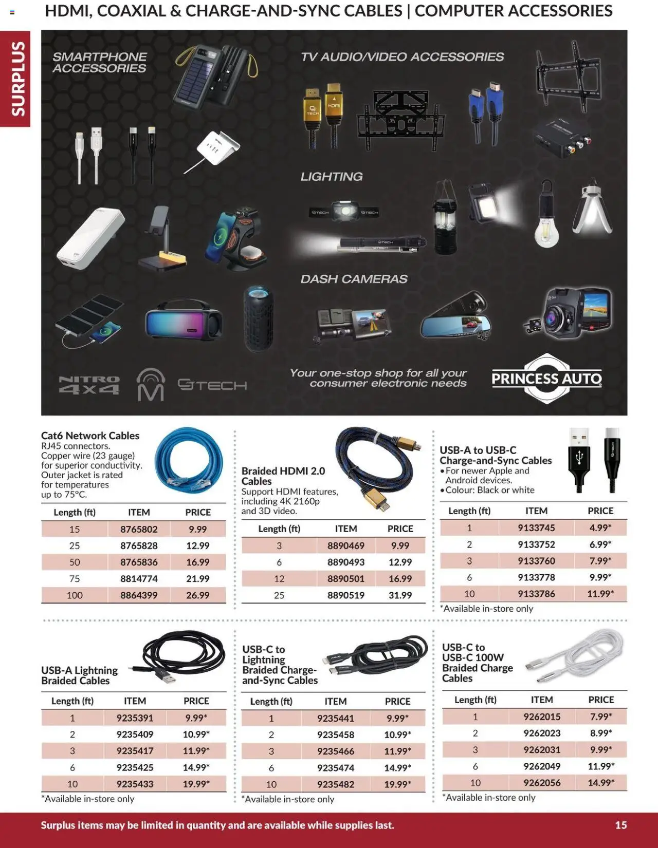 Princess Auto flyer valid from 16.04.2025 | Page: 20 | Products: Smartphone, Computer, Tv, Jacket