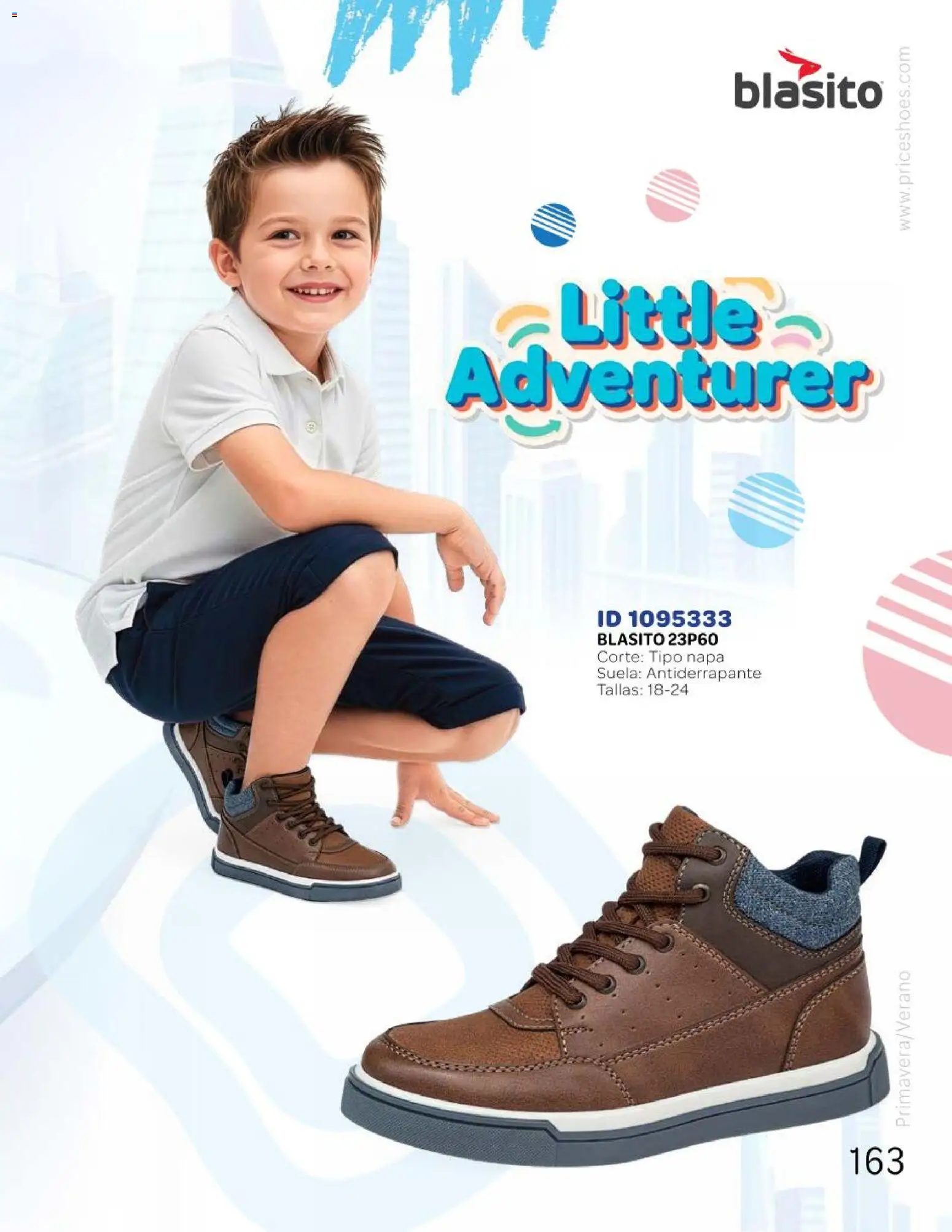 Nuevas ofertas de Price Shoes válidas en toda la República Mexicana desde el 25.04.2026. ¡Encuentra las mejores ofertas en Price Shoes catálogo Kids todo en uno! | Página: 163