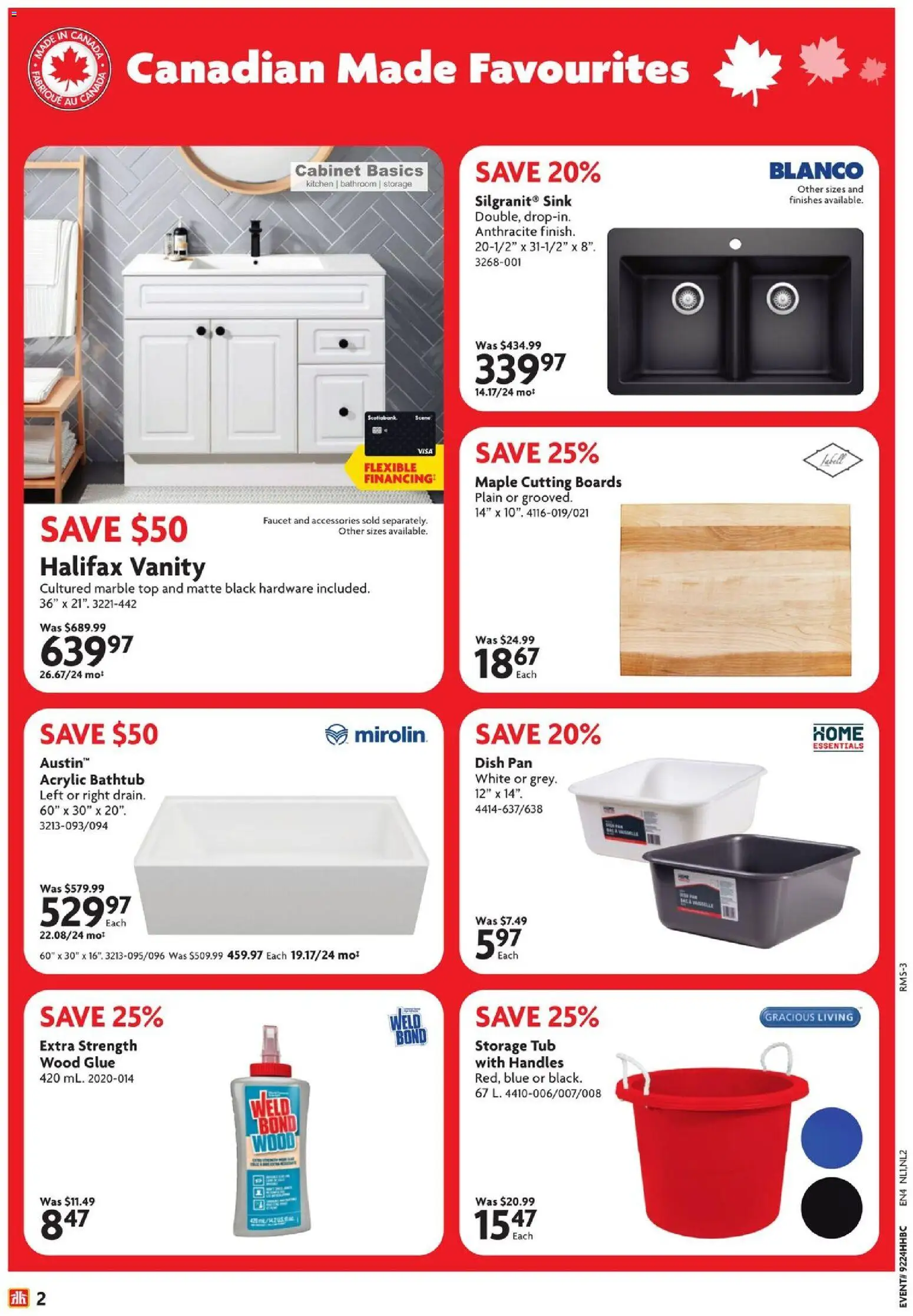 Home Hardware flyer valid from 11.06.2026 | Page: 3 | Products: Cabinet