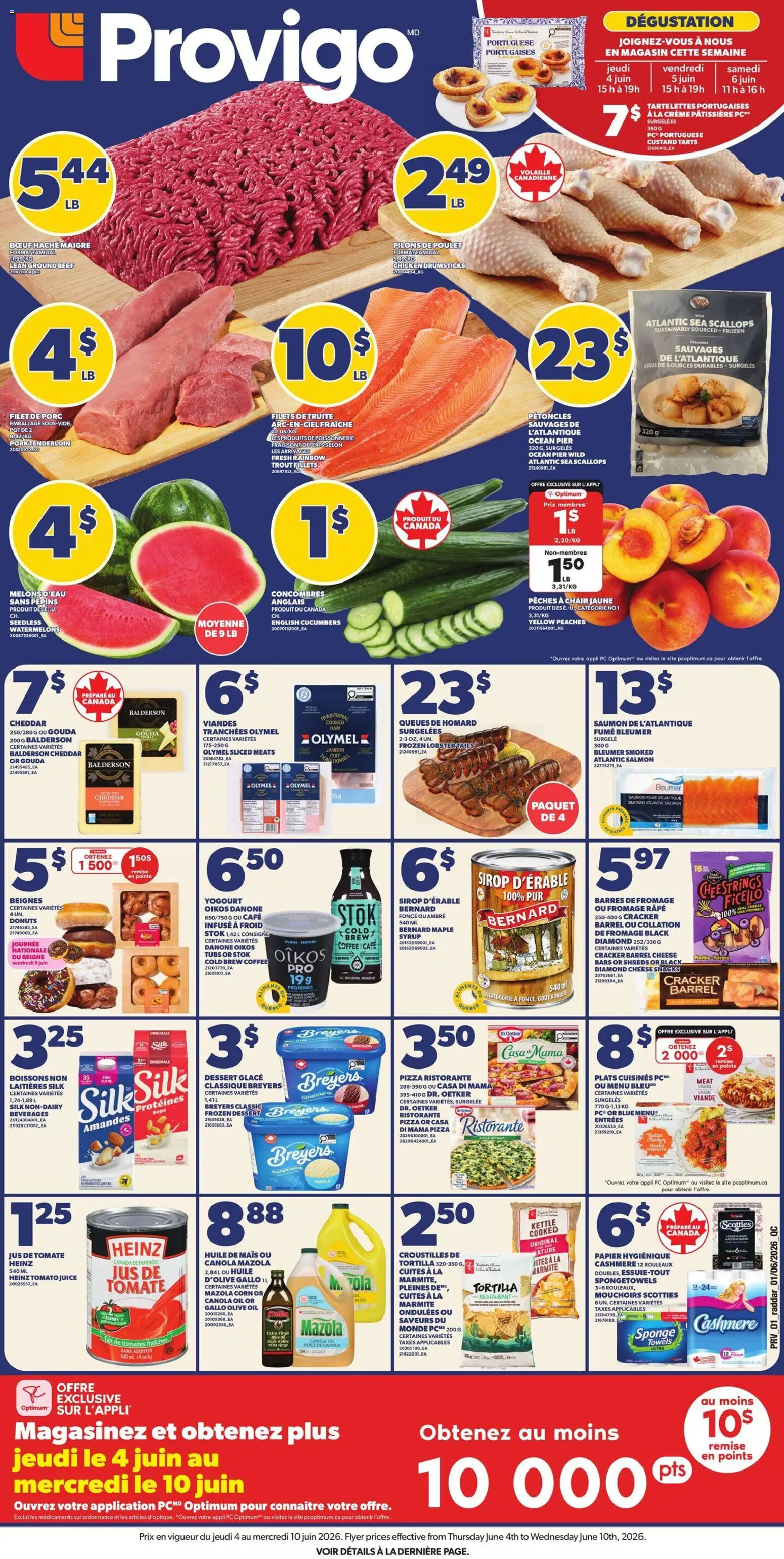 Provigo flyer valid from 04.06.2026 | Page: 1