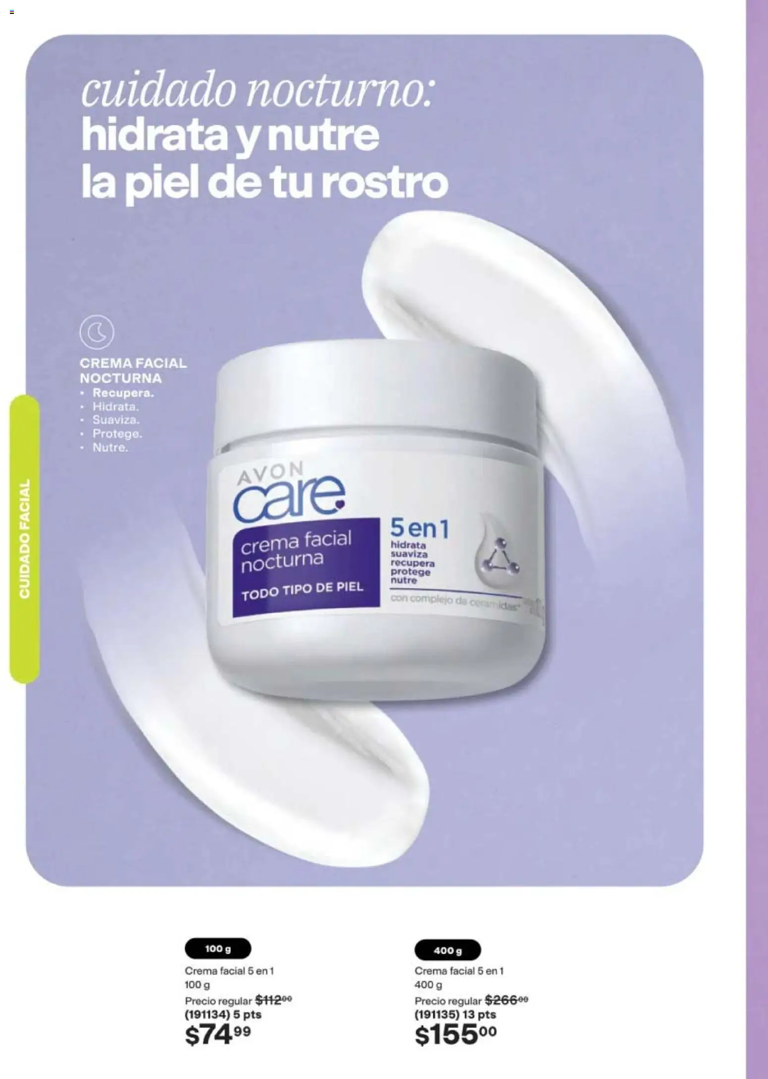 Nuevas ofertas de AVON válidas en toda la República Mexicana desde el 10/07/2026. ¡Encuentra las mejores ofertas en AVON campaña 11 2026! | Página: 128 | Productos: Crema, Crema facial