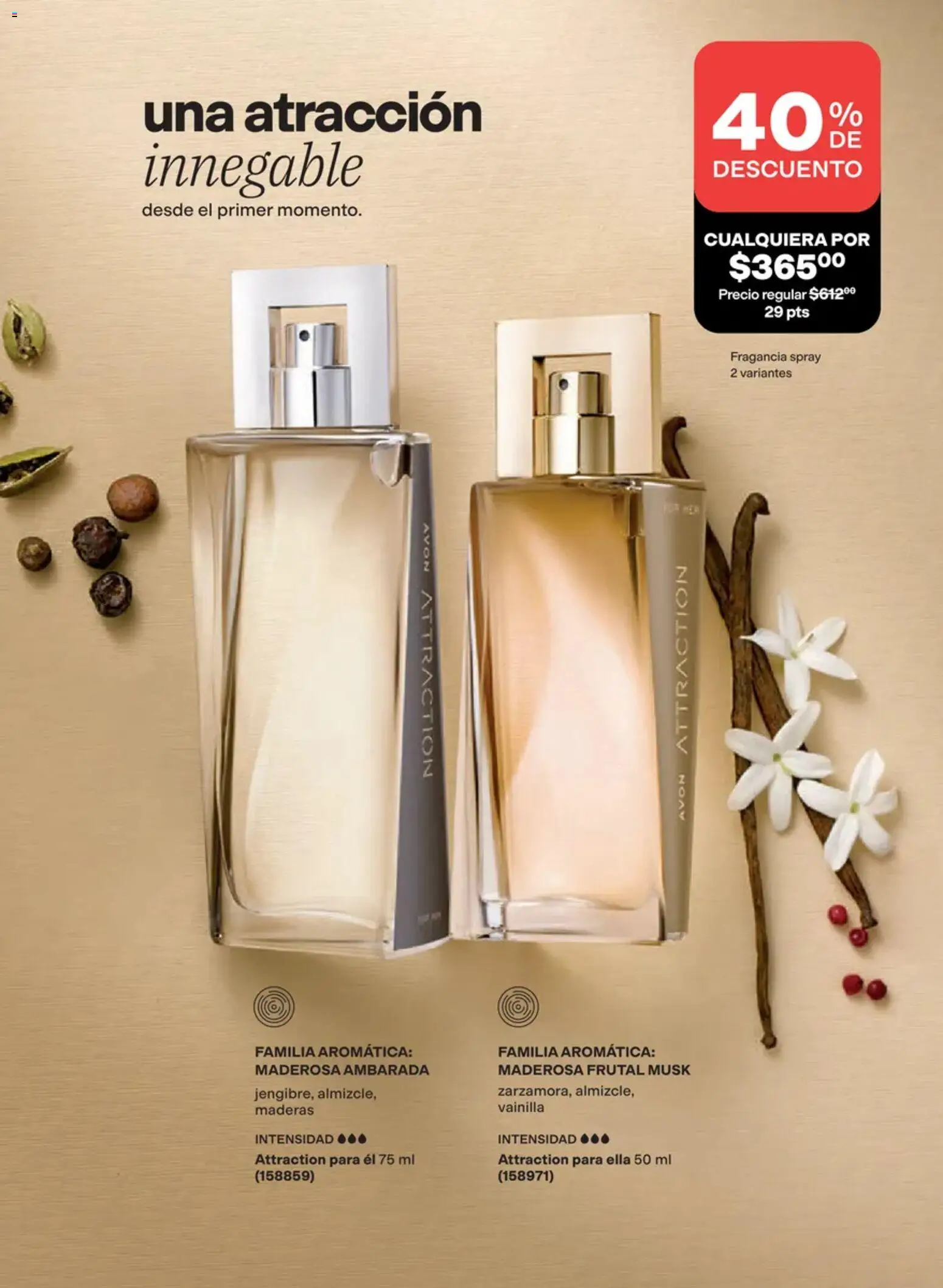 Nuevas ofertas de AVON válidas en toda la República Mexicana desde el 02/10/2026. ¡Encuentra las mejores ofertas en AVON campaña 15 2026! | Página: 69 | Productos: Vainilla, Fragancia