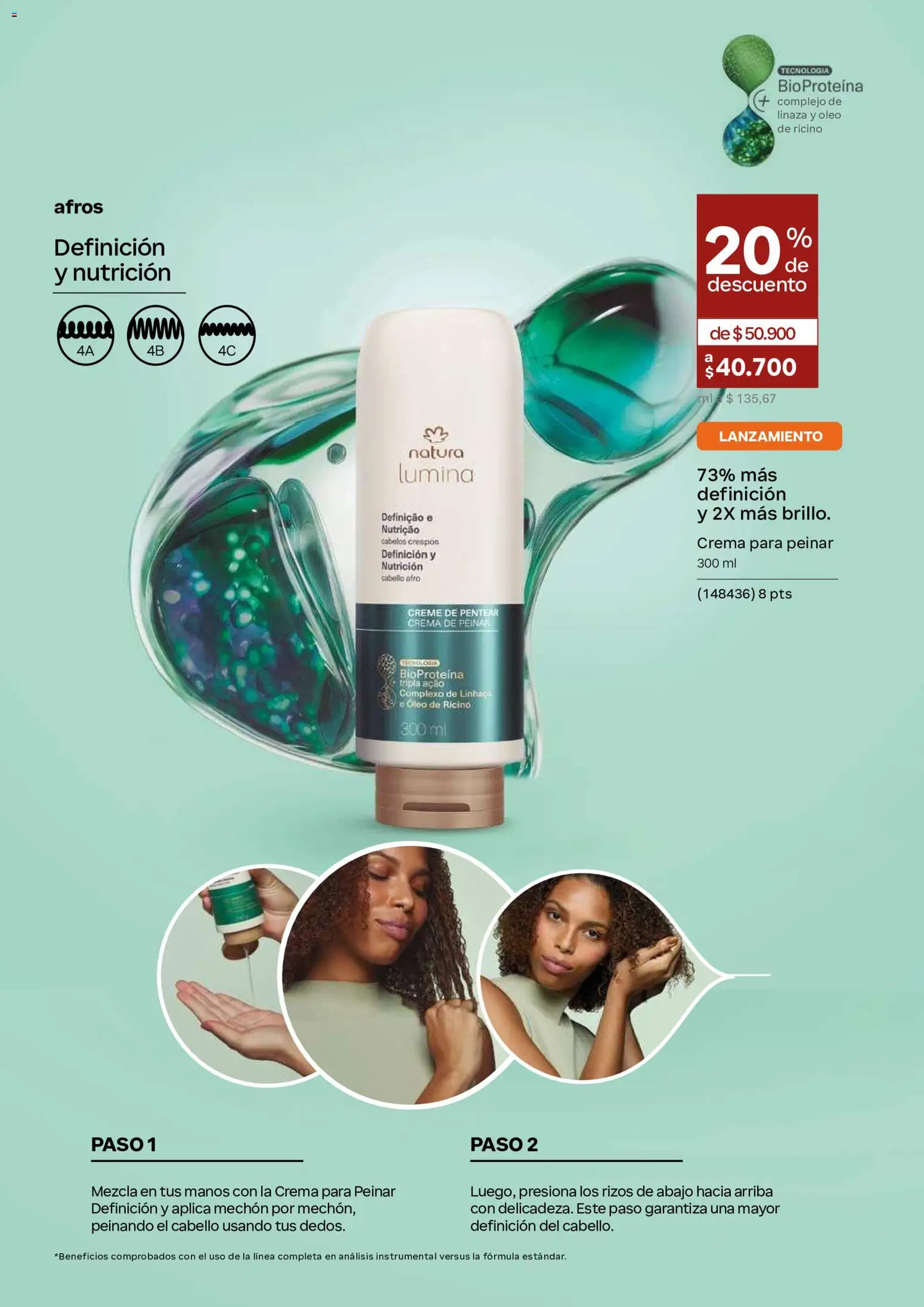 Natura revista - valida desde el 11.06.2026 | Página: 130 | Productos: Crema, Crema de peinar