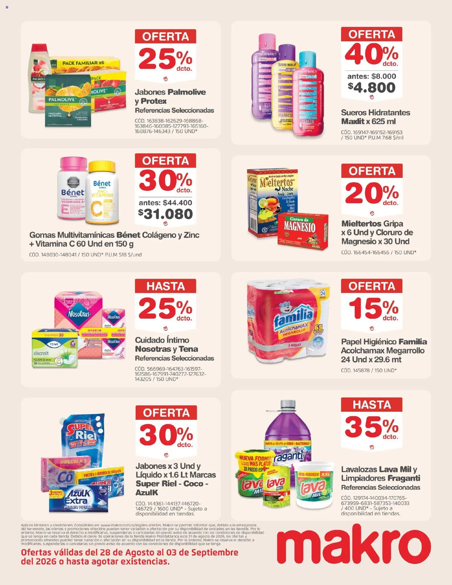 Makro revista - valida desde el 28/08/2026 | Página: 21
