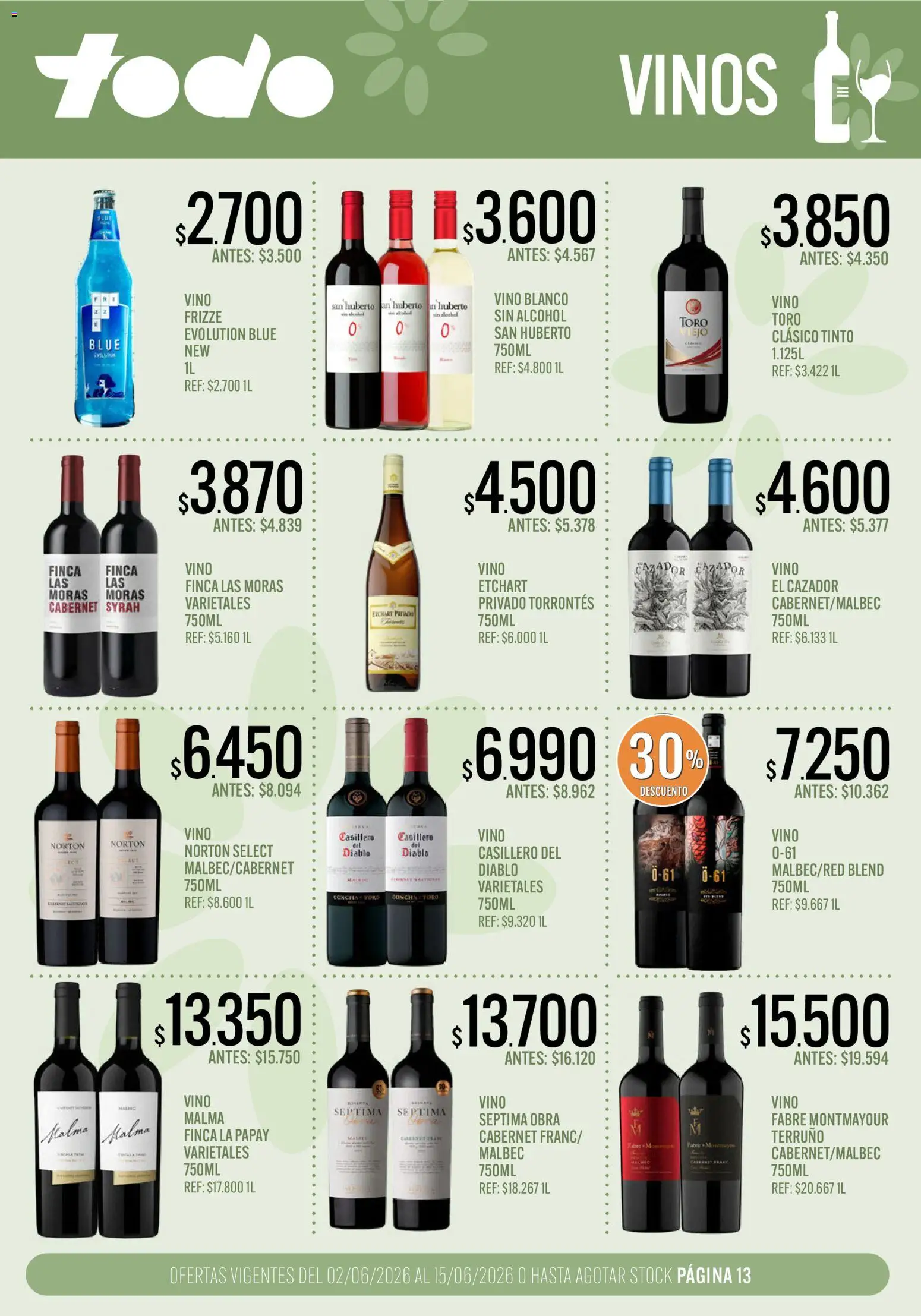 Supermercados TODO - Ofertas │ válido desde el 02.06.2026 | Página: 13
