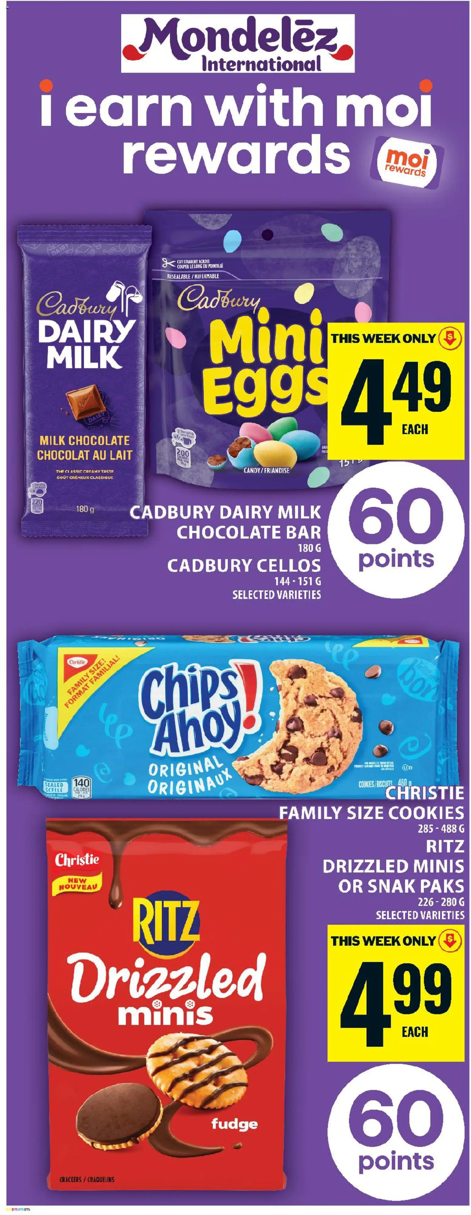 Food Basics flyer valid from 09.04.2026 | Page: 17 | Products: Chips, Milk, Eggs, Chocolate