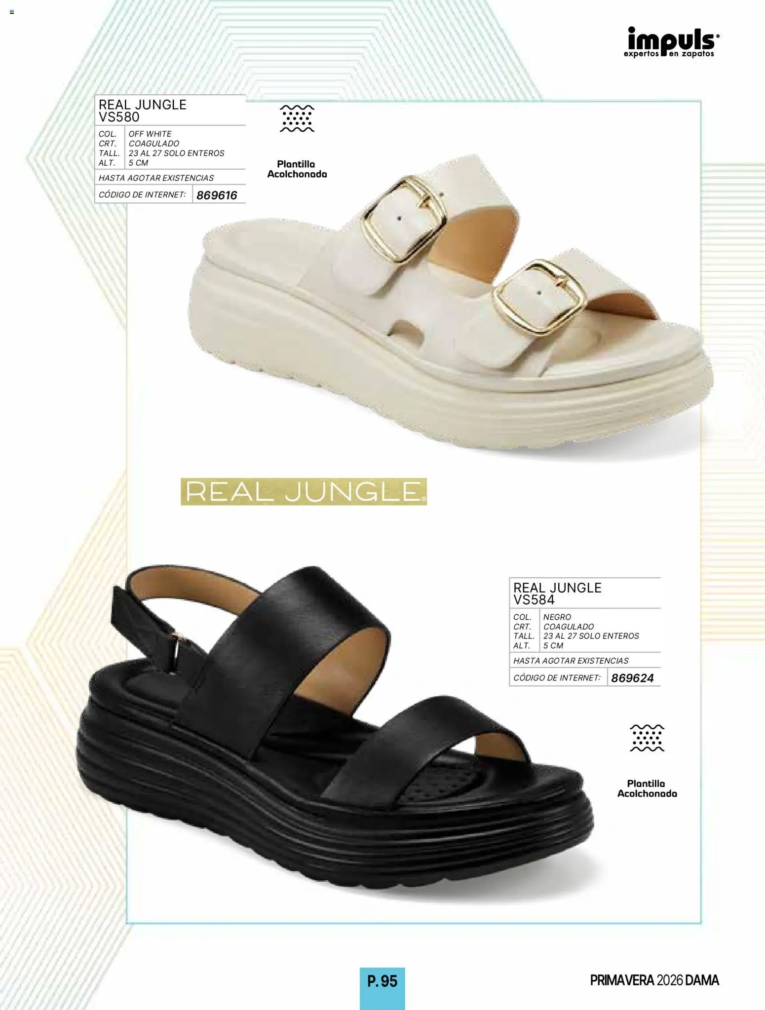 Nuevas ofertas de Impuls válidas en toda la República Mexicana desde el 01.01.2026. ¡Encuentra las mejores ofertas en Impuls catálogo Primavera! | Página: 97 | Productos: Zapatos