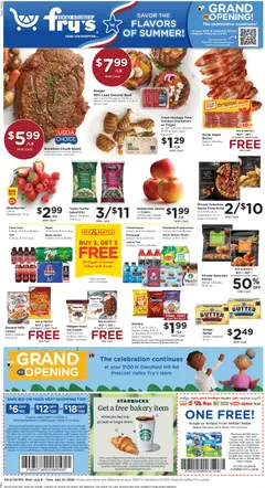 Preview of Fry's Food weekly ads valid from 07/08/2026