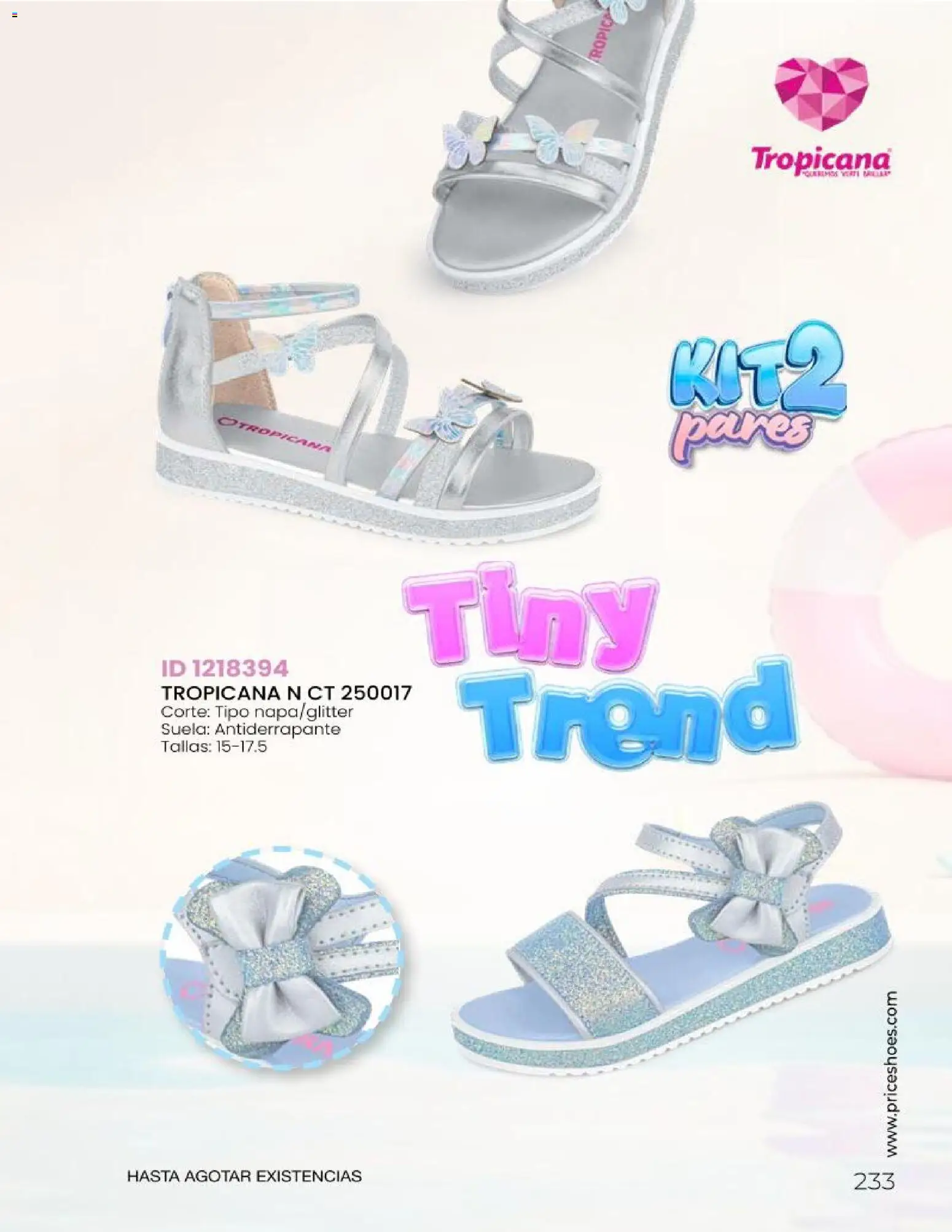 Nuevas ofertas de Price Shoes válidas en toda la República Mexicana desde el 23/06/2026. ¡Encuentra las mejores ofertas en Price Shoes catálogo Sandalias 2026! | Página: 233
