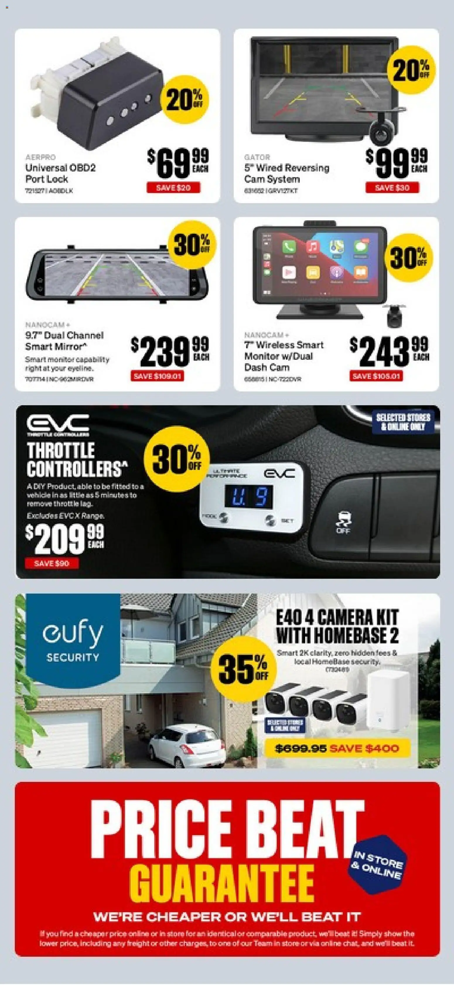 Supercheap Auto catalogue - valid from 08/09/2026 | Page: 38 | Products: Monitor, Camera