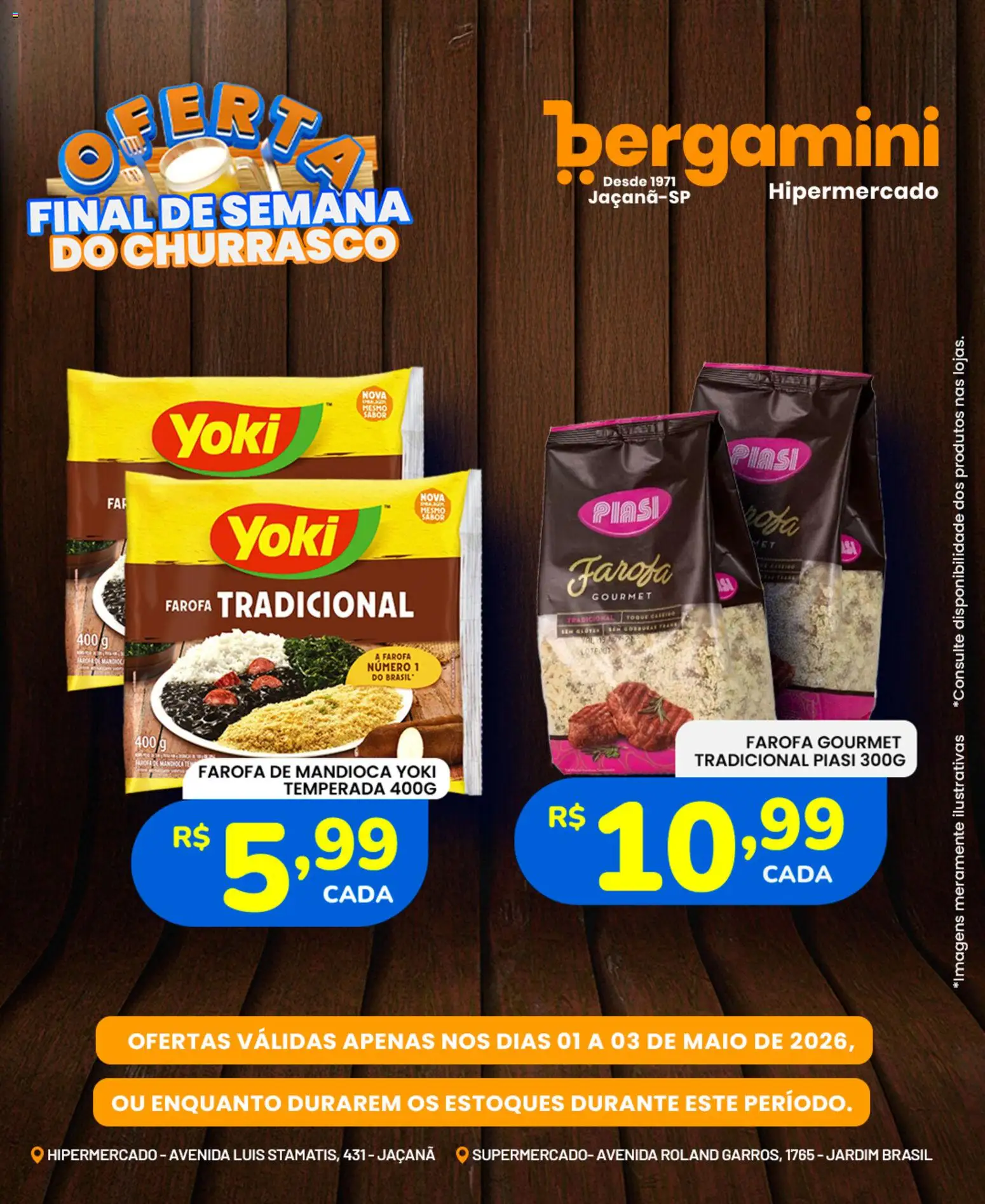 Supermercado Bergamini - Ofertas da semana de 01/05/2026 ? Não perca as melhores promoções! | Brasil