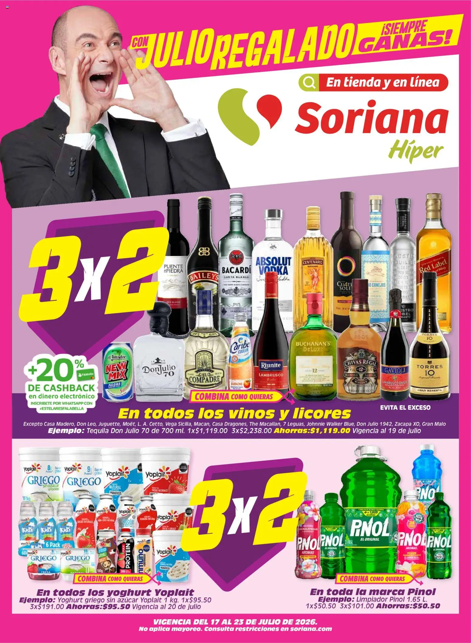 SORIANA ofertas hoy de 17/07/2026 catalogue cover