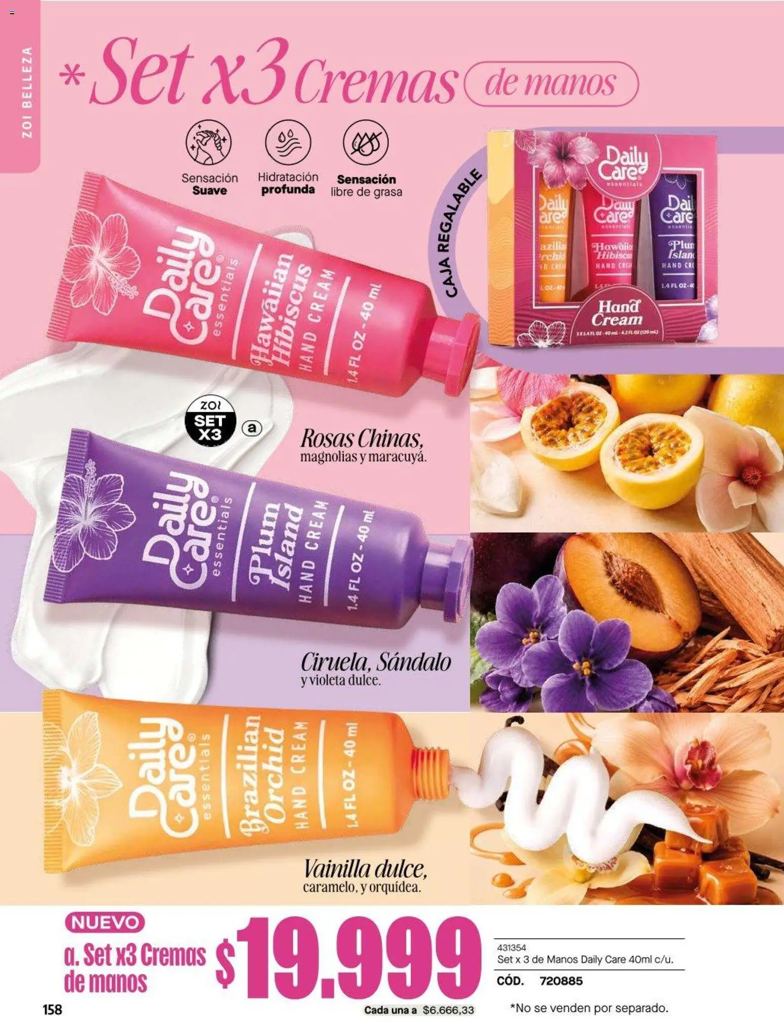 Carmel revista - valida desde el 01/10/2026 | Página: 158 | Productos: Caja, Vainilla