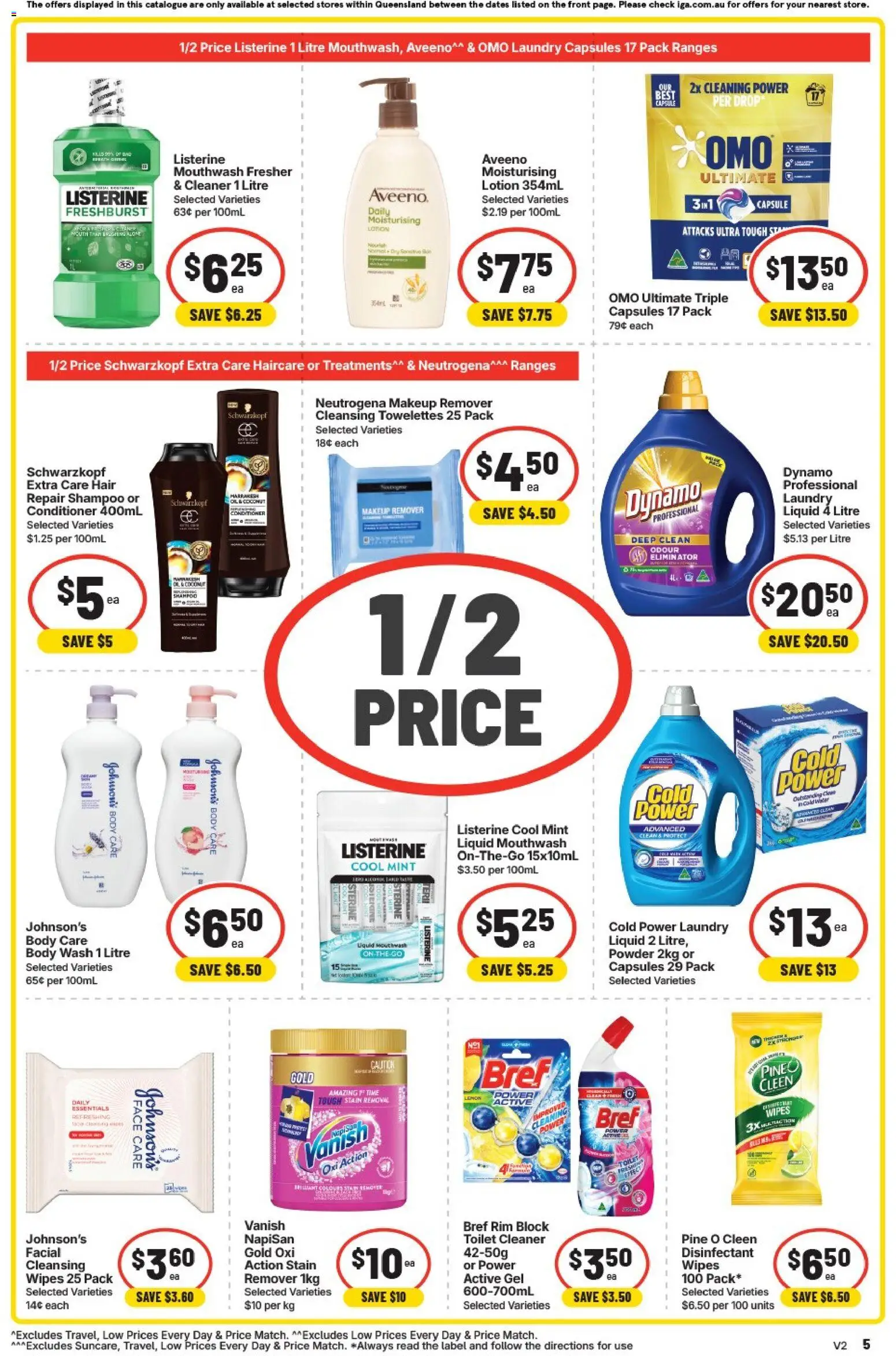 IGA catalogue - valid from 30/09/2026 | Page: 14 | Products: Powder, Oil, Laundry capsules, Coconut