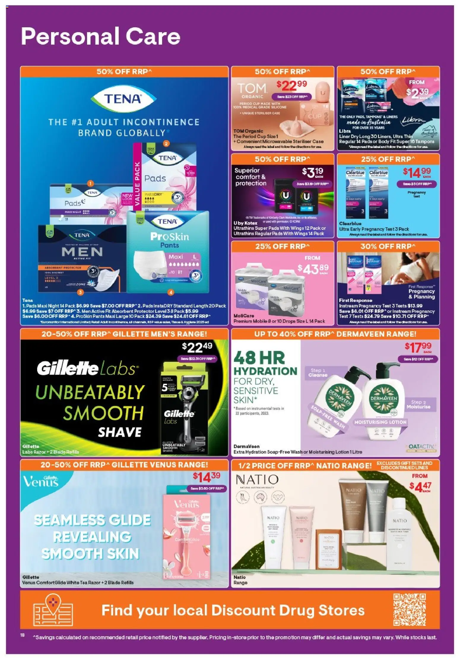 Discount Drug Stores catalogue - valid from 13.04.2026 | Page: 18 | Products: Brush, Cream, Sensitive teeth, Treatment